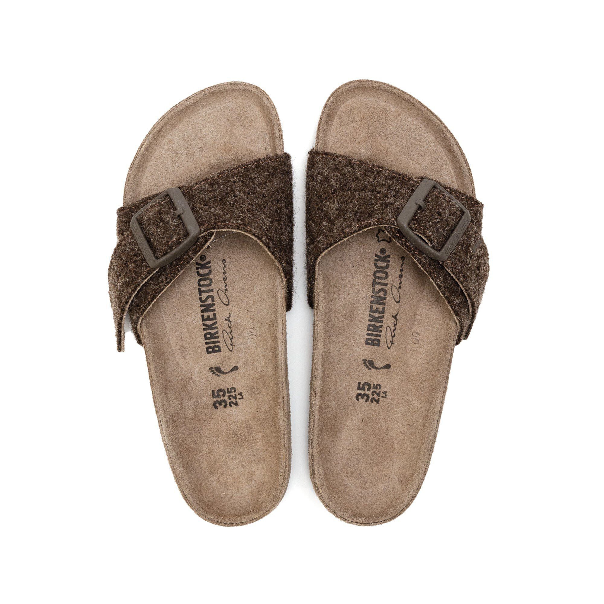 Madrid Felt/Textile in Color Army Felt Brown | BIRKENSTOCK Netherlands