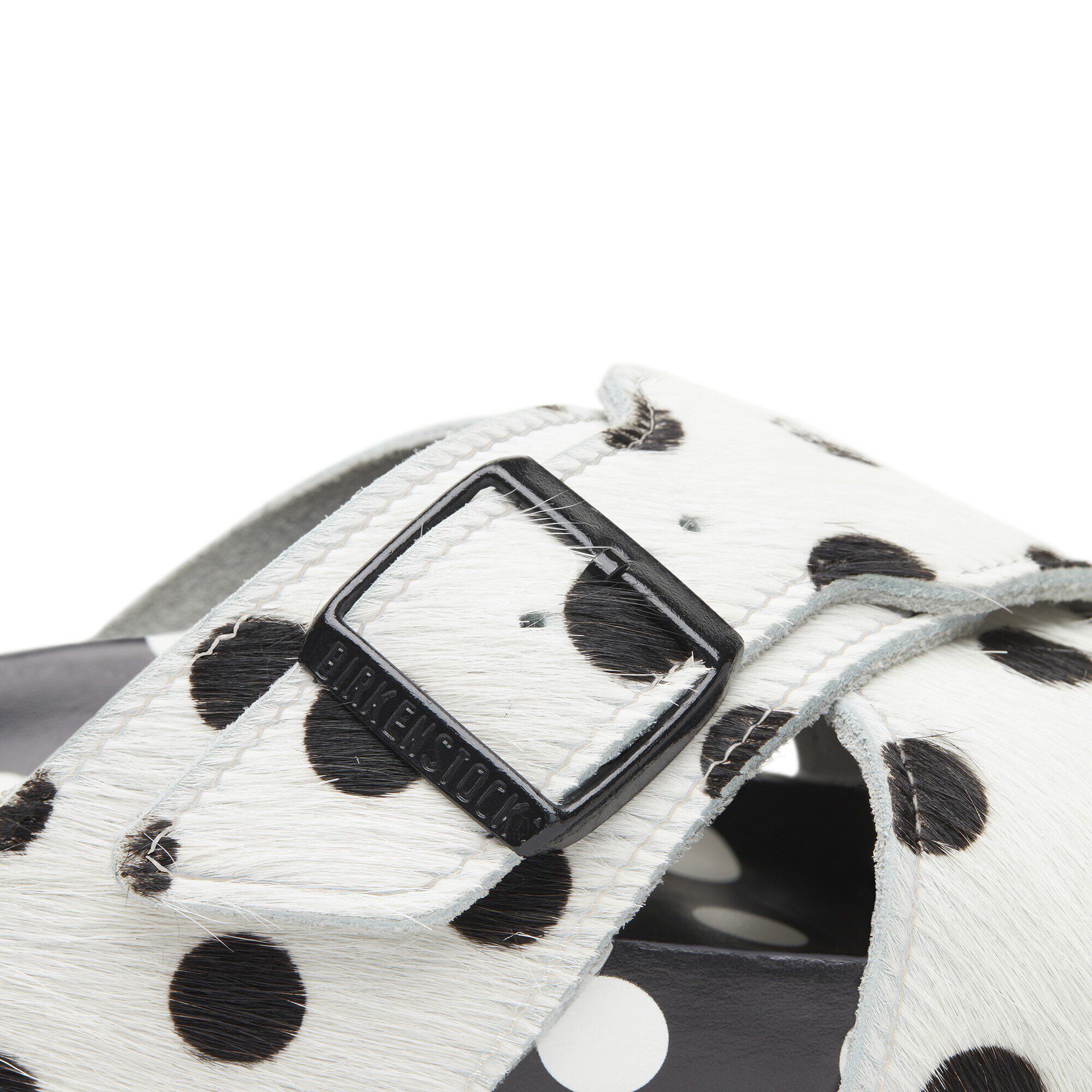 MANOLO BLAHNIK BIRKENSTOCK ドット柄サンダル 35 Manolo Blahnik Boston Velvet Crystal Buckle Velvet in black