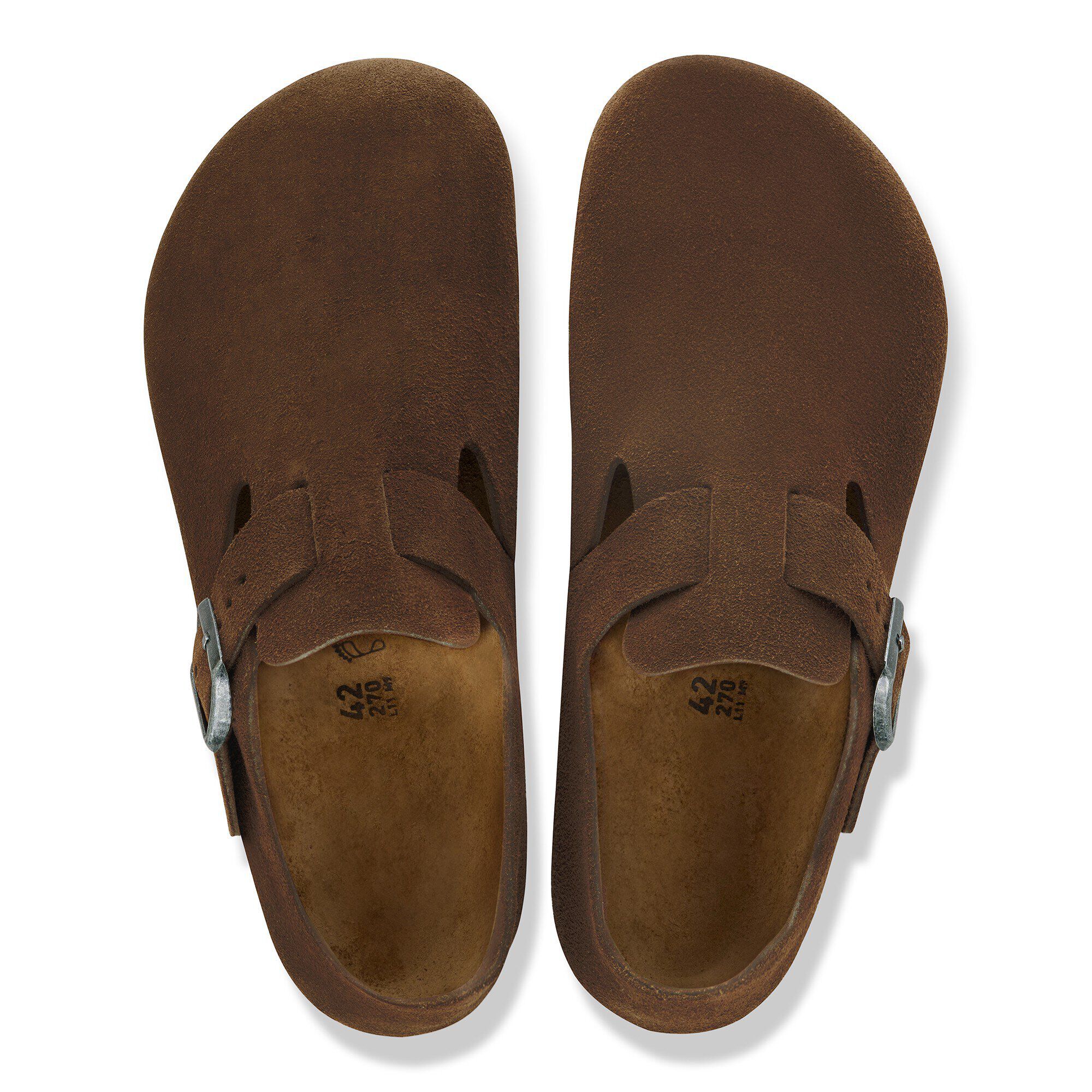 London Suede Leather - a top view