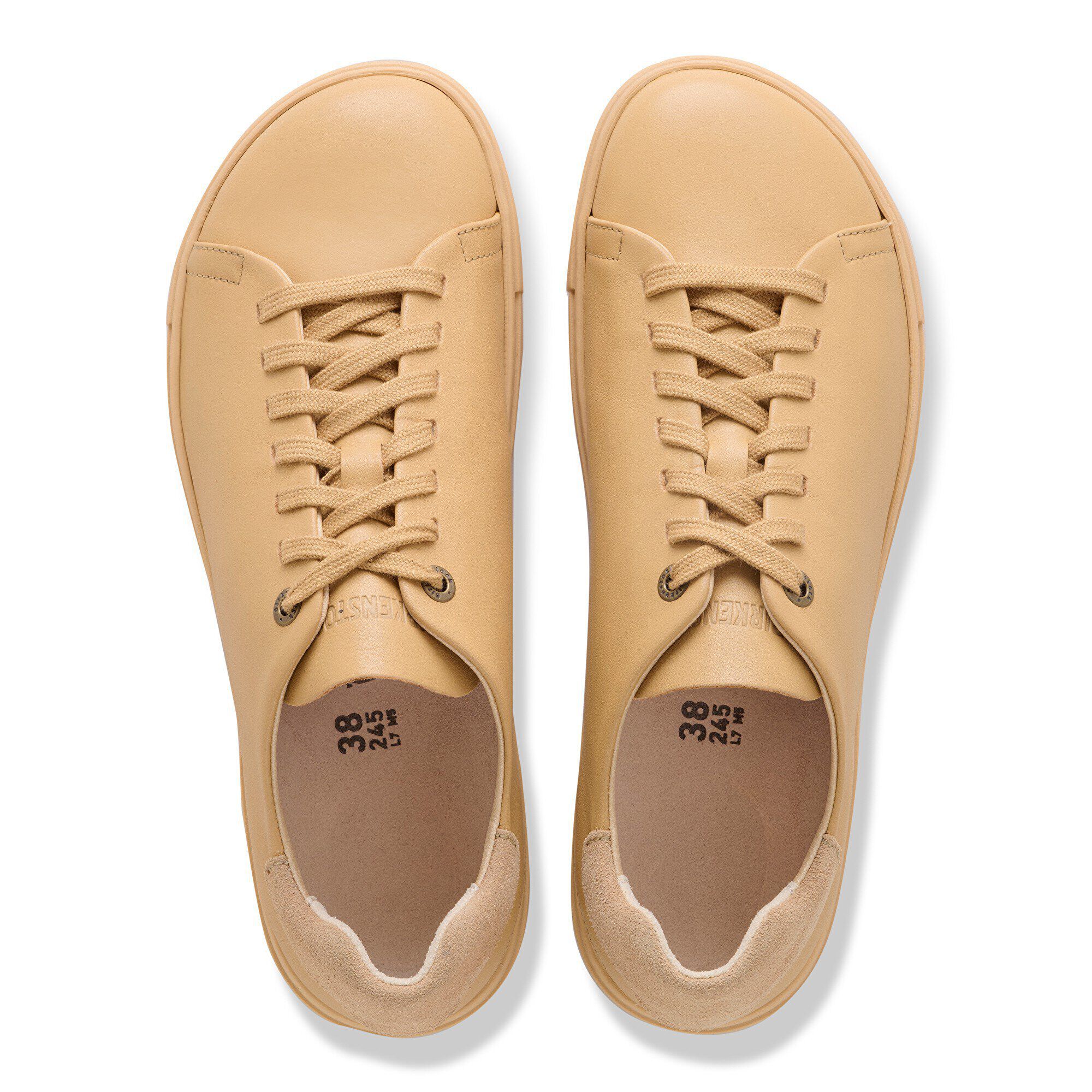 Bend Low Cuir naturel - a top view