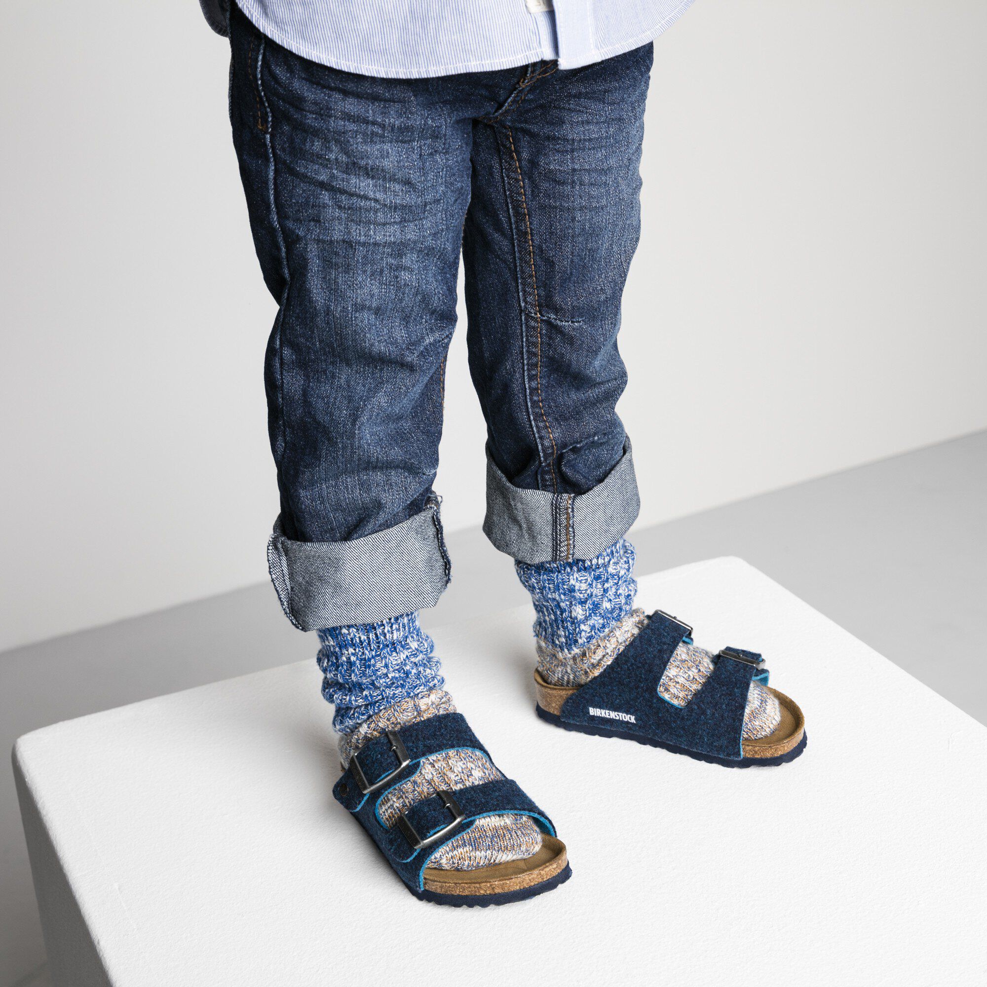 Slub Block Kids Cotton/Polyamid/Elastane