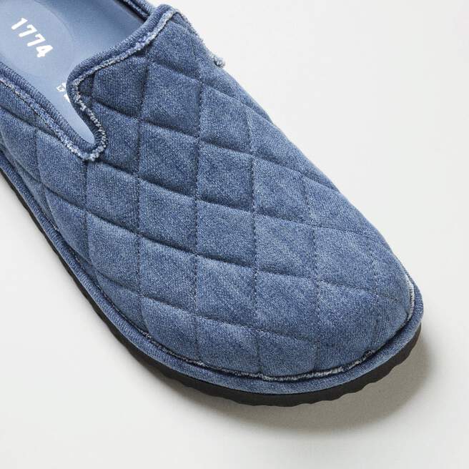 1774 Eliscu Denim Natural Leather-Felt 1774 Eliscu Denim Natural Leather-Felt