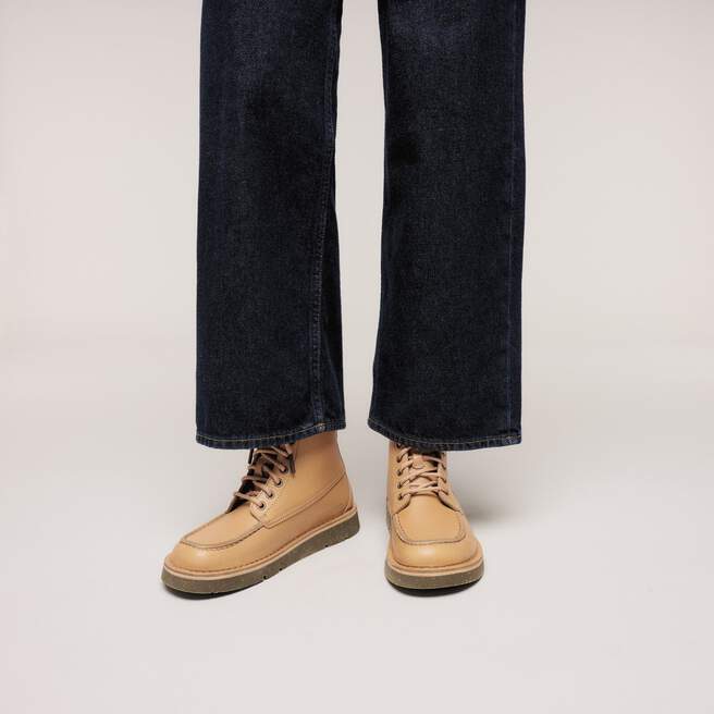 Birmingham Moc Natural Leather Oiled