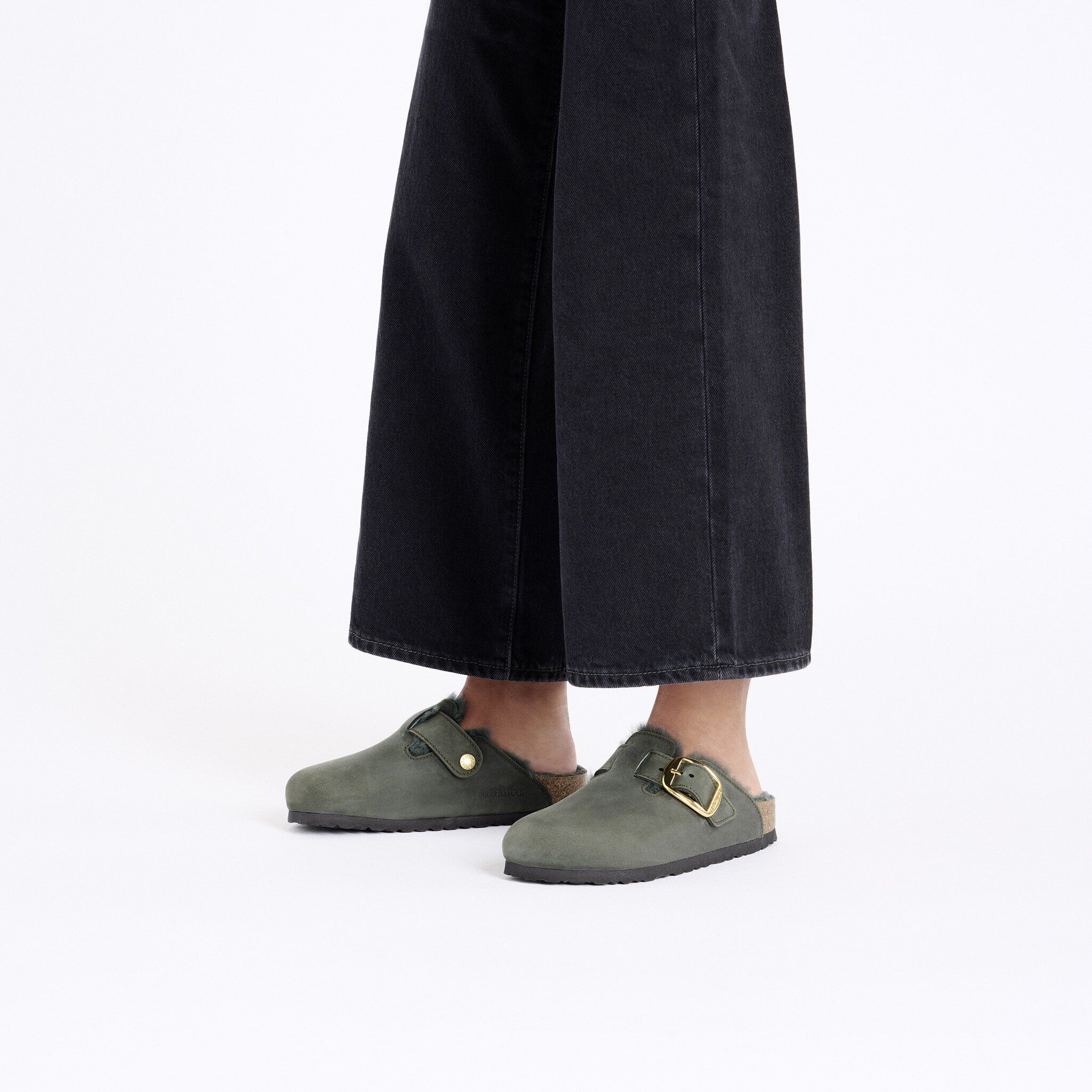 Boston Big Buckle Shearling Vetleer