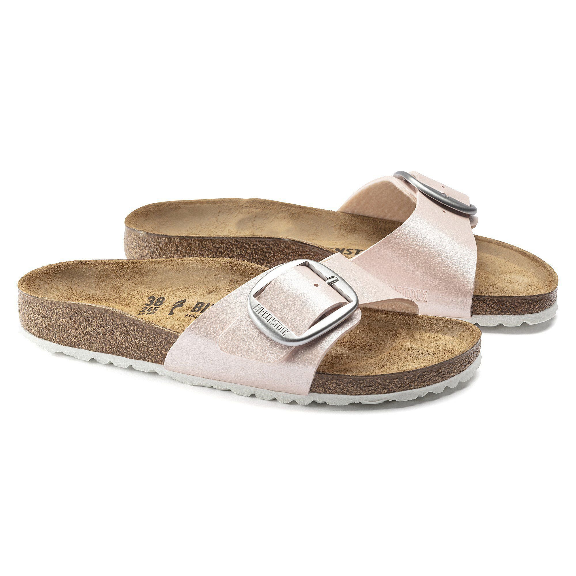 Madrid Big Buckle Birko-Flor - shown as a pair