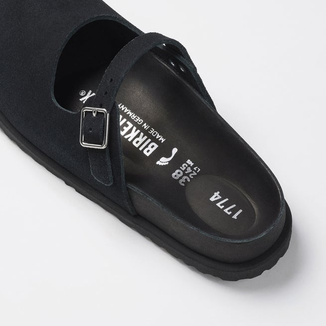 1774 Maria Suede Suede Leather Deep Burgundy