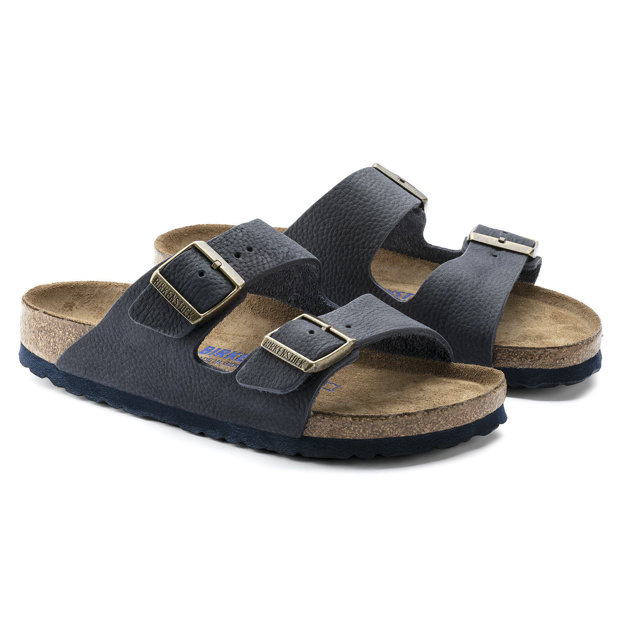 Arizona Soft Footbed Nubuck Leather - shown as a pair