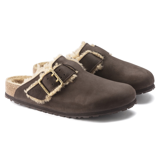 Boston Bold Shearling Natural Leather Nubuck Boston Bold Shearling Natural Leather Nubuck