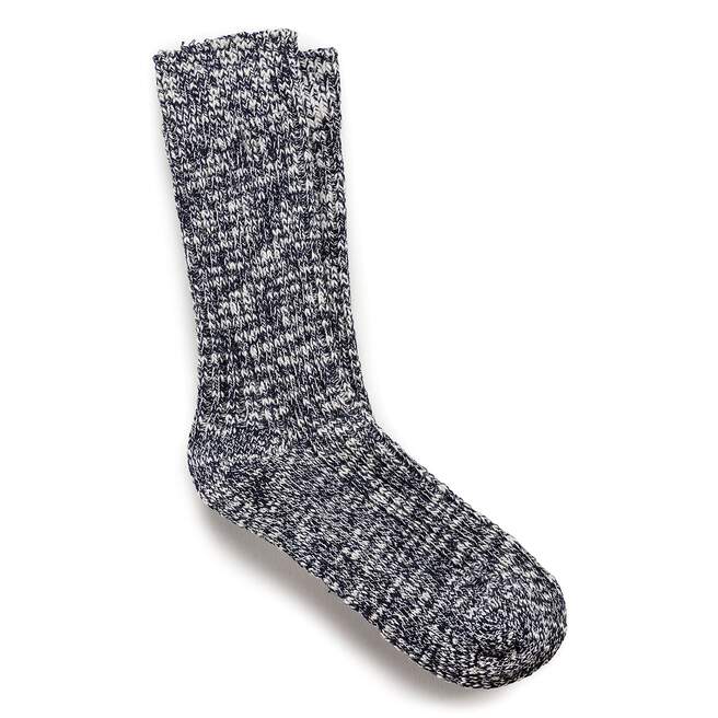 Chaussettes en coton flammé femme Coton/Polyamide/Élasthanne
