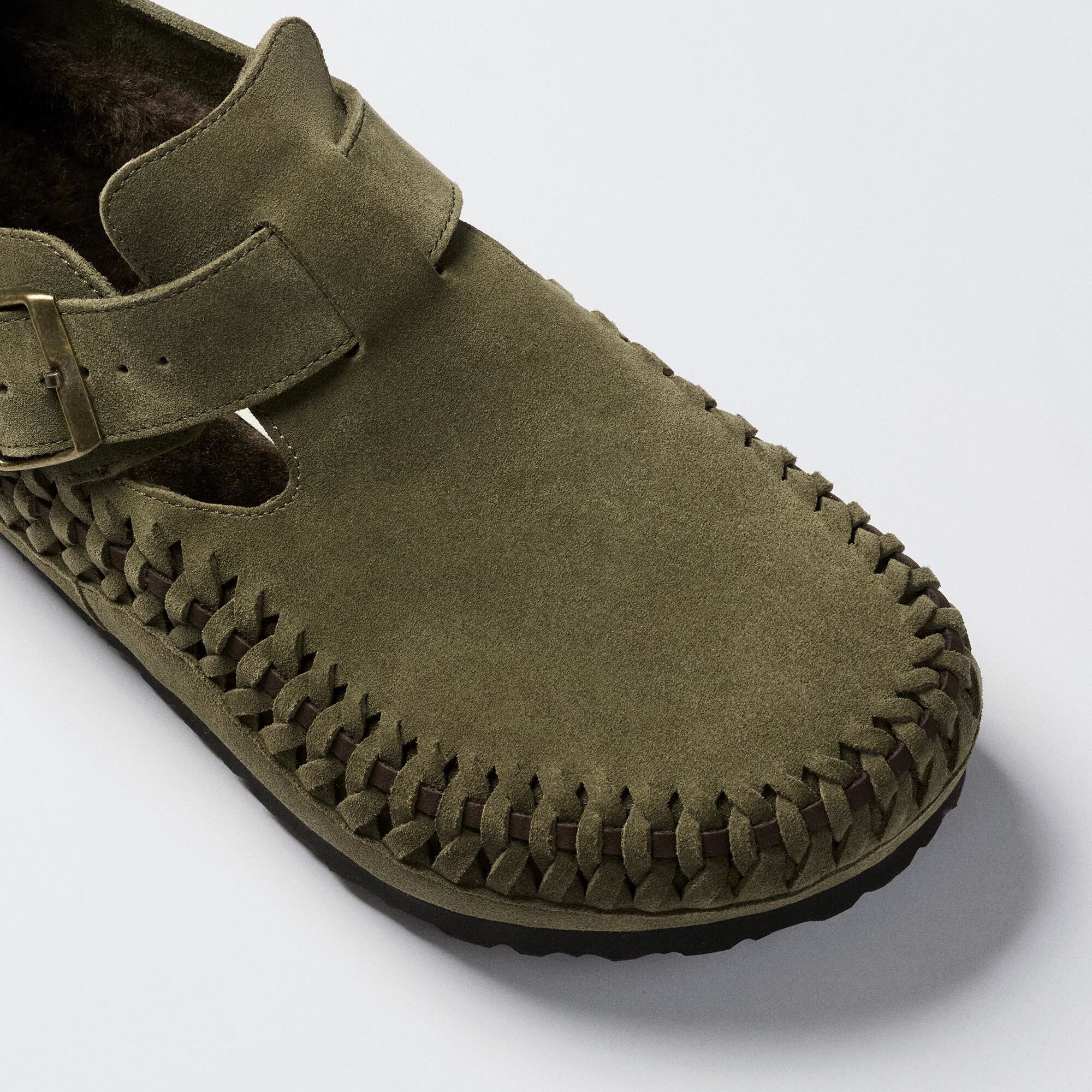 Kith London Braided Suede Leather - a top view