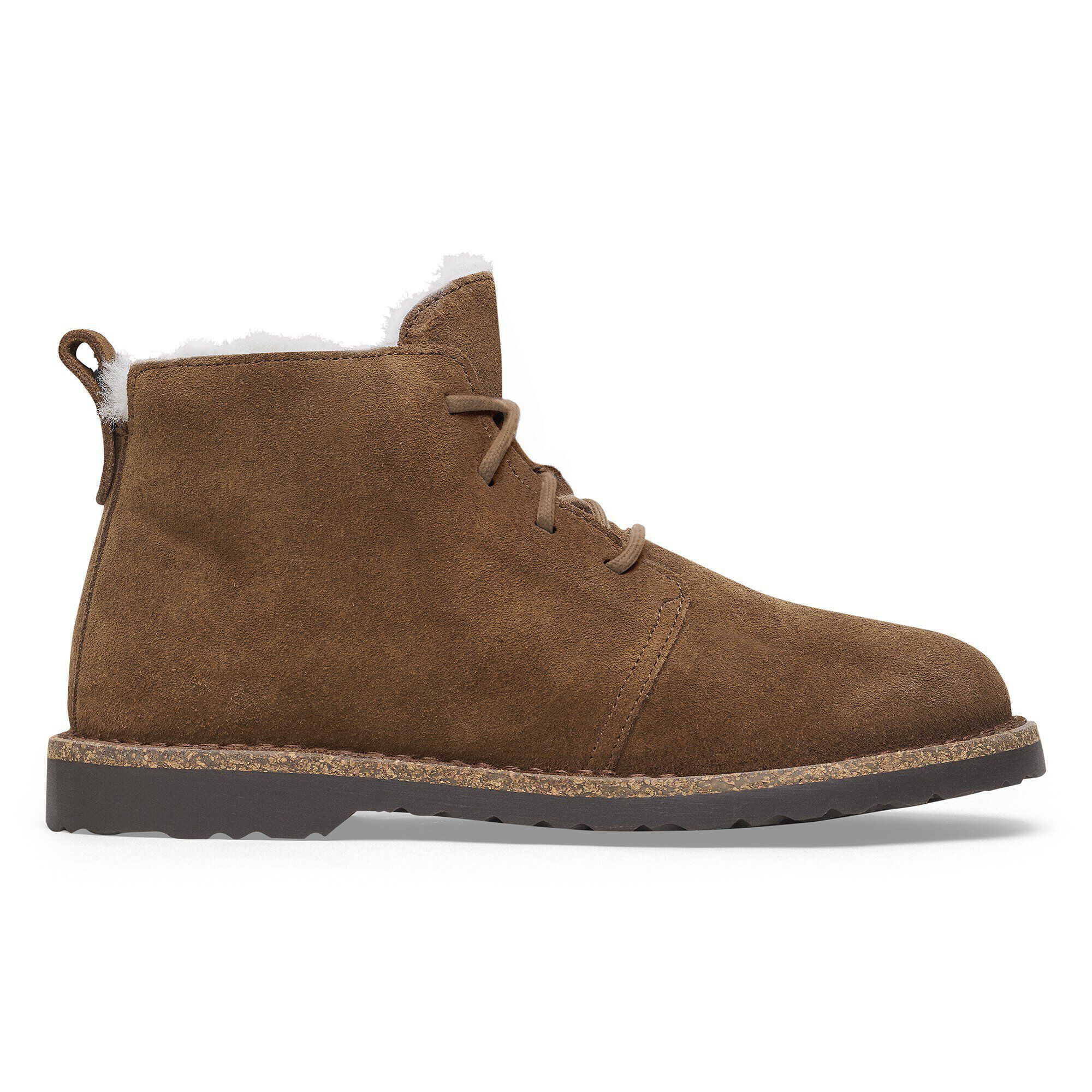 Uppsala Mid Shearling Veloursleder