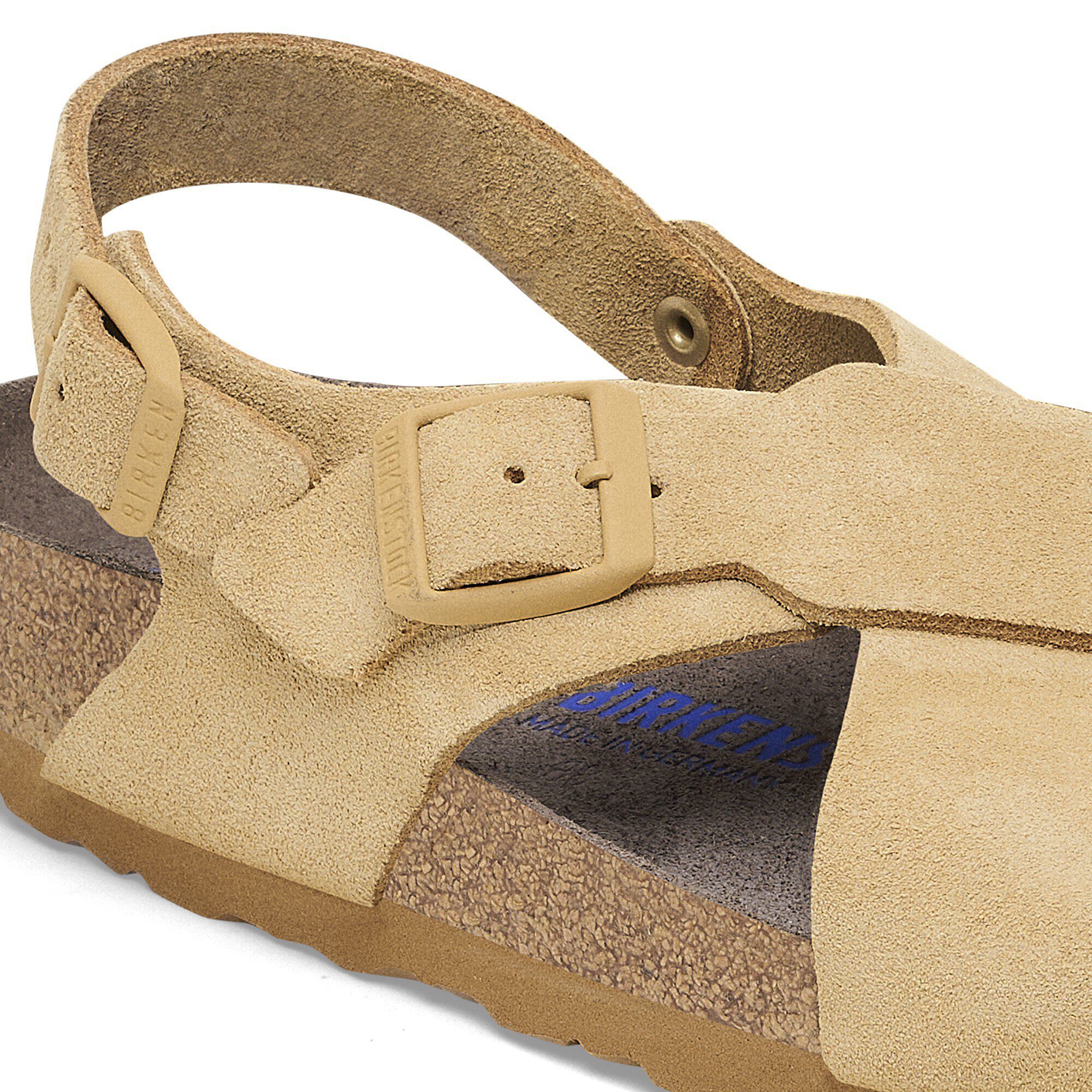 Tulum Soft Footbed Suede Leather