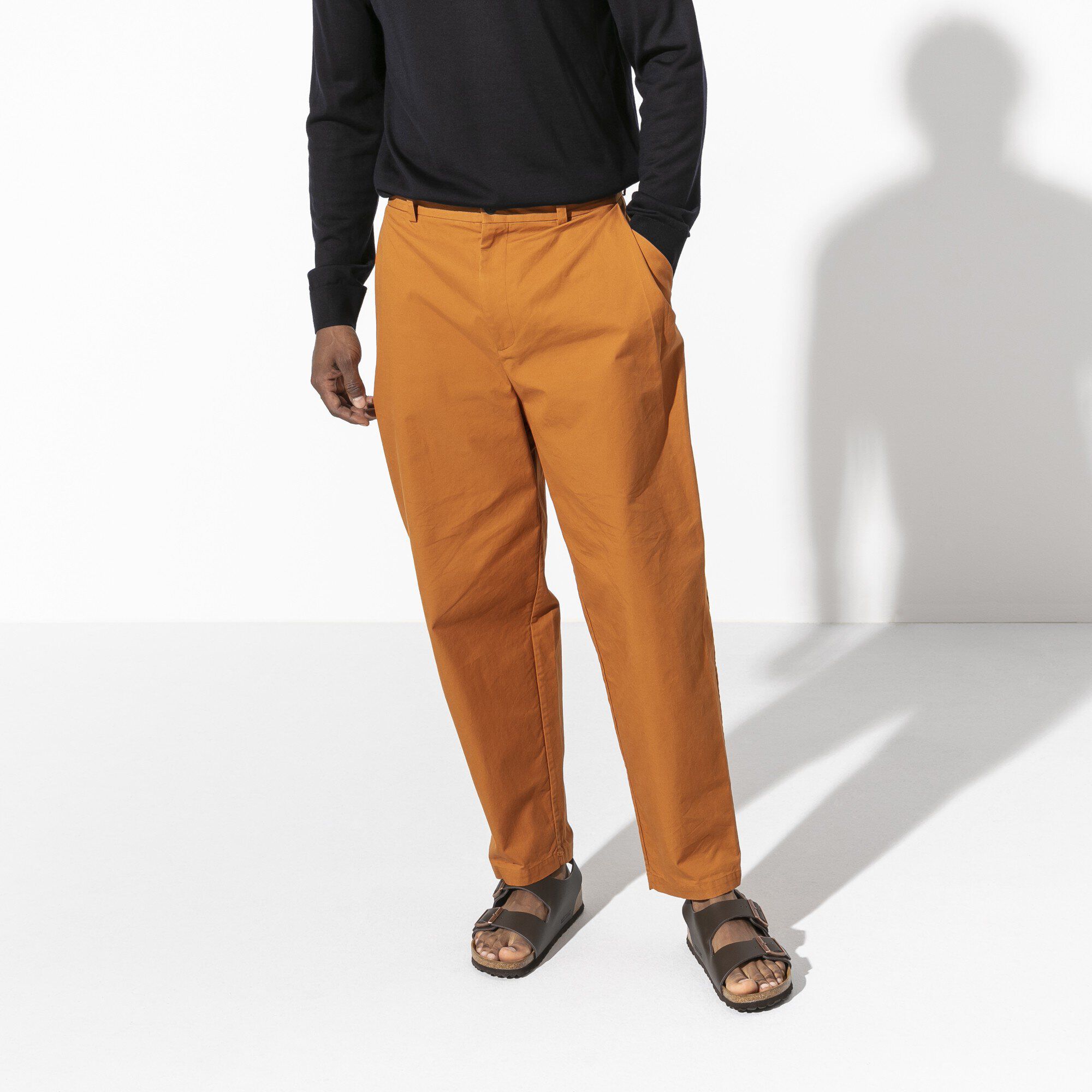   Close-up with a male model