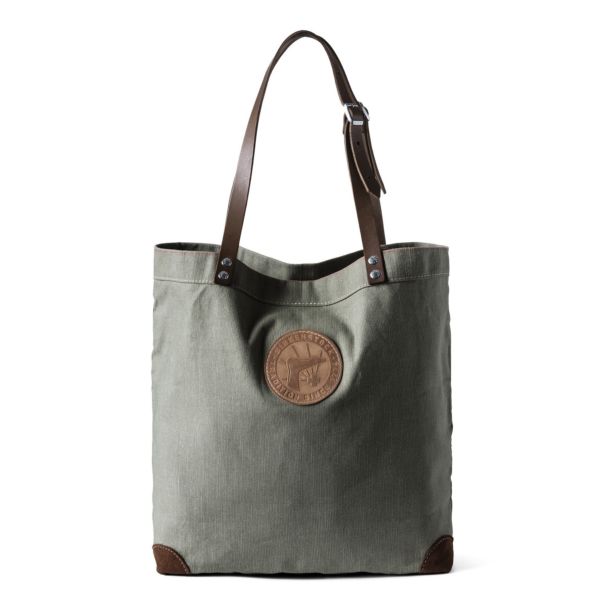 Cologne Tote Large Natural Leather/Textile