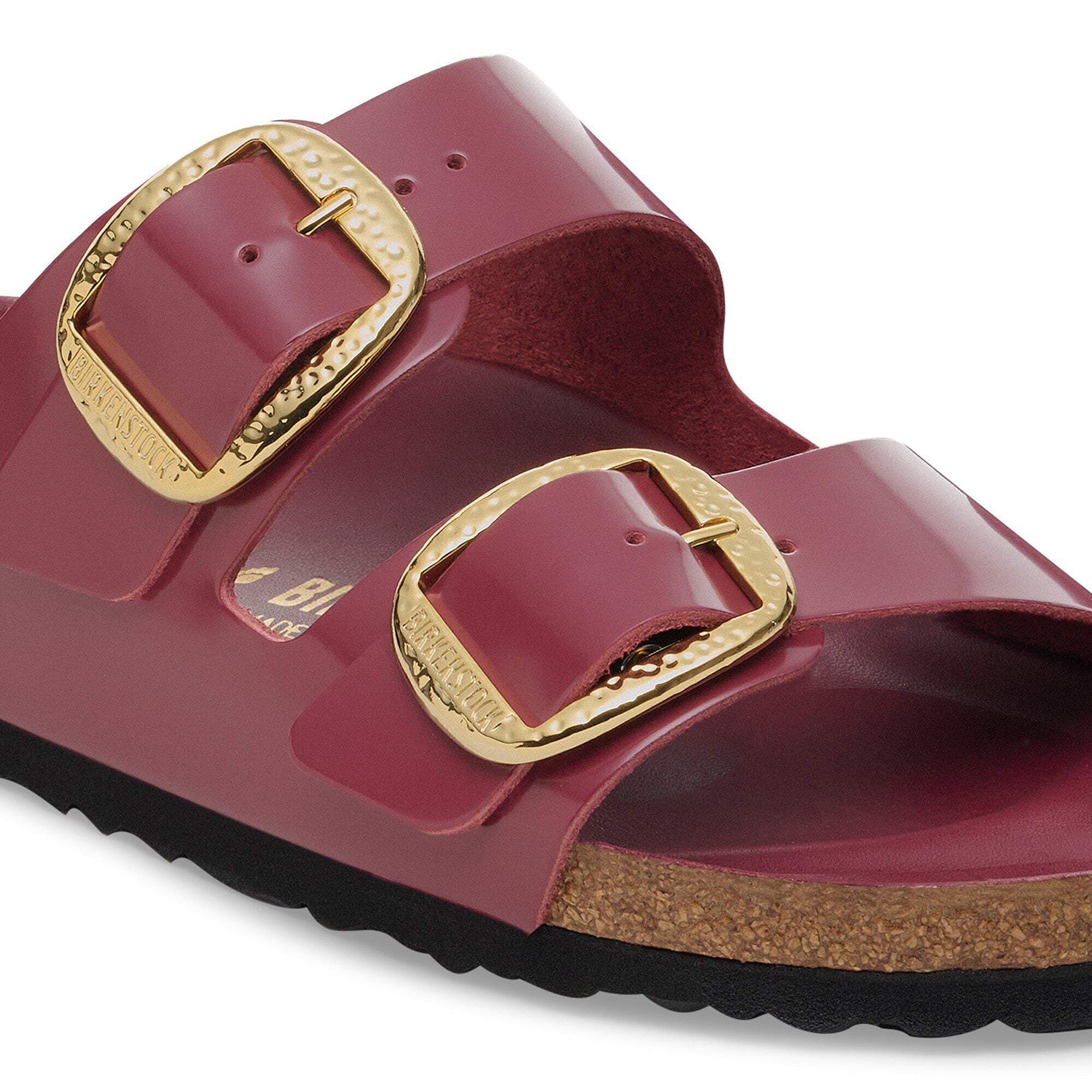 Arizona Big Buckle Natural Leather Patent