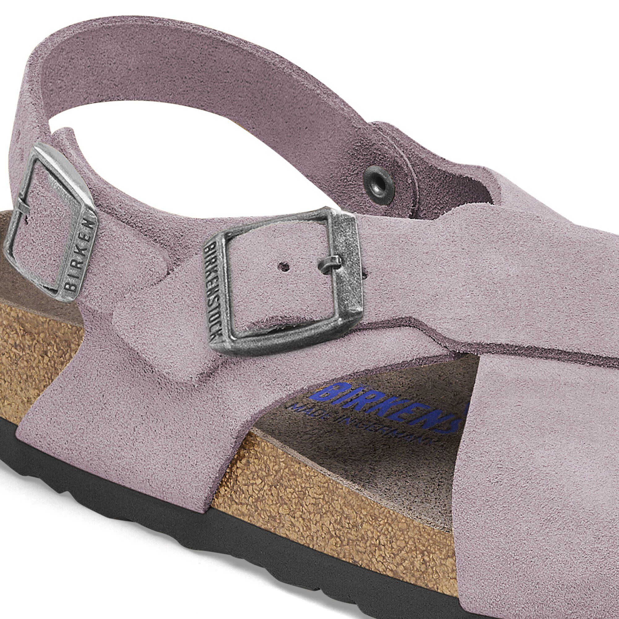 تولوم نعل ناعم جلد سويدي