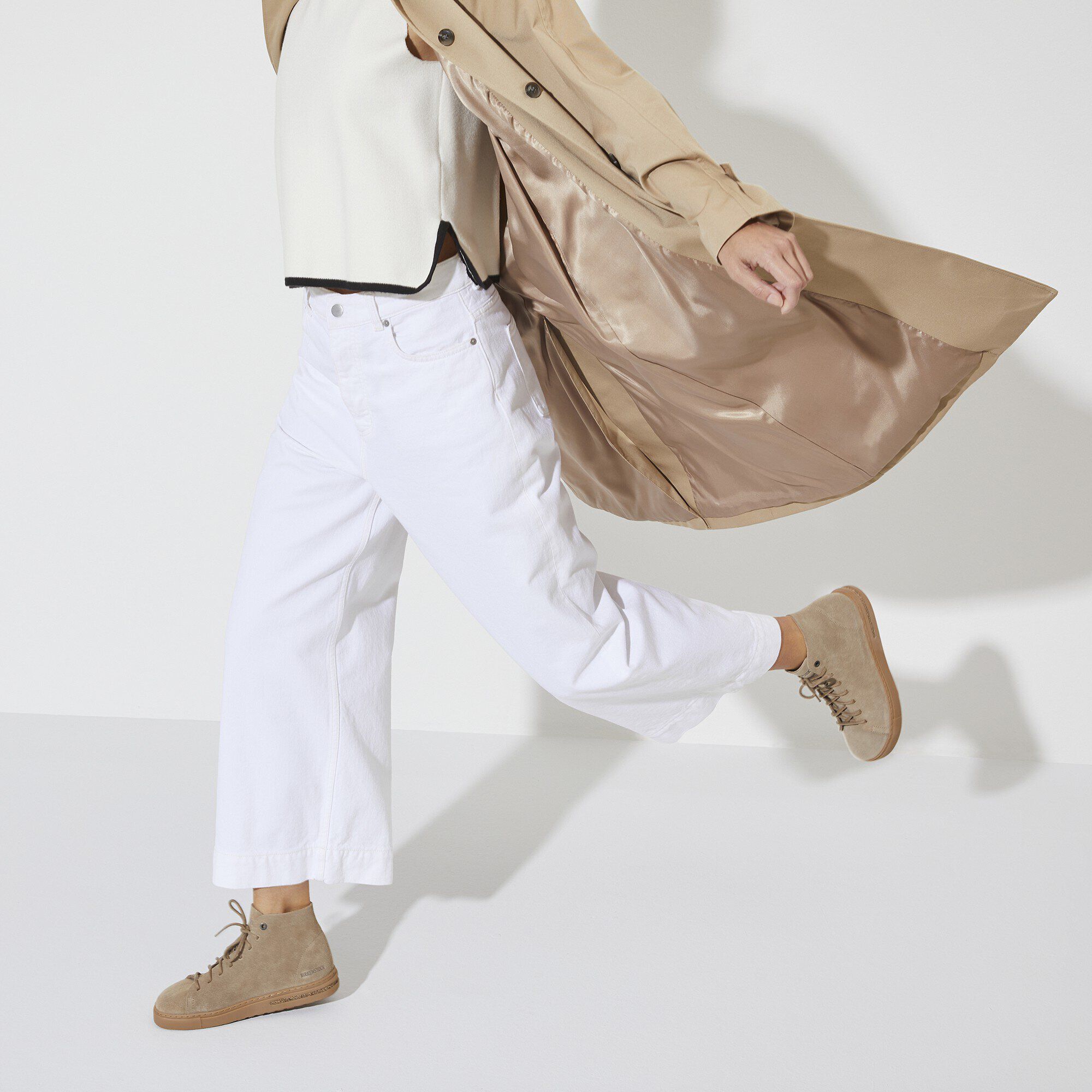 Bend Mid Decon Natural Leather Nubuck