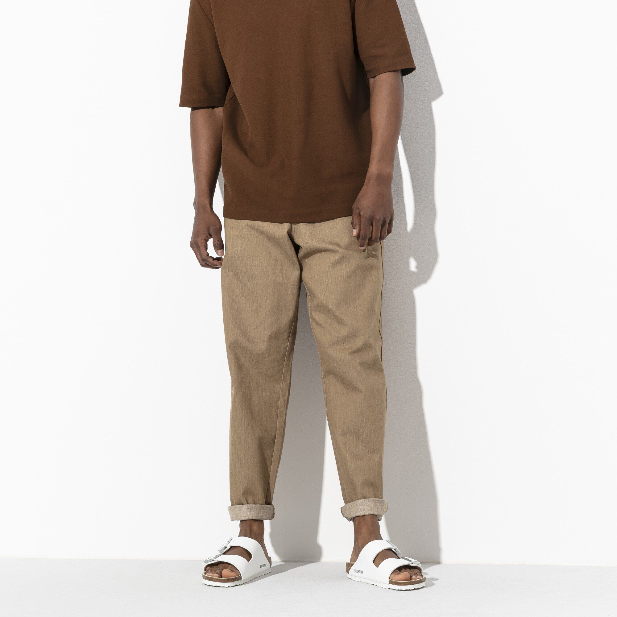   Close-up with a male model