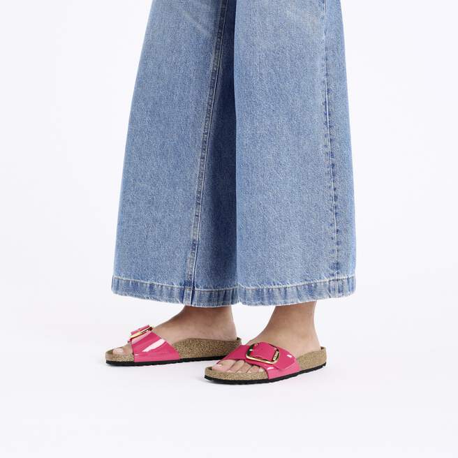 Madrid Big Buckle Birko-Flor vernice Madrid Big Buckle Birko-Flor vernice