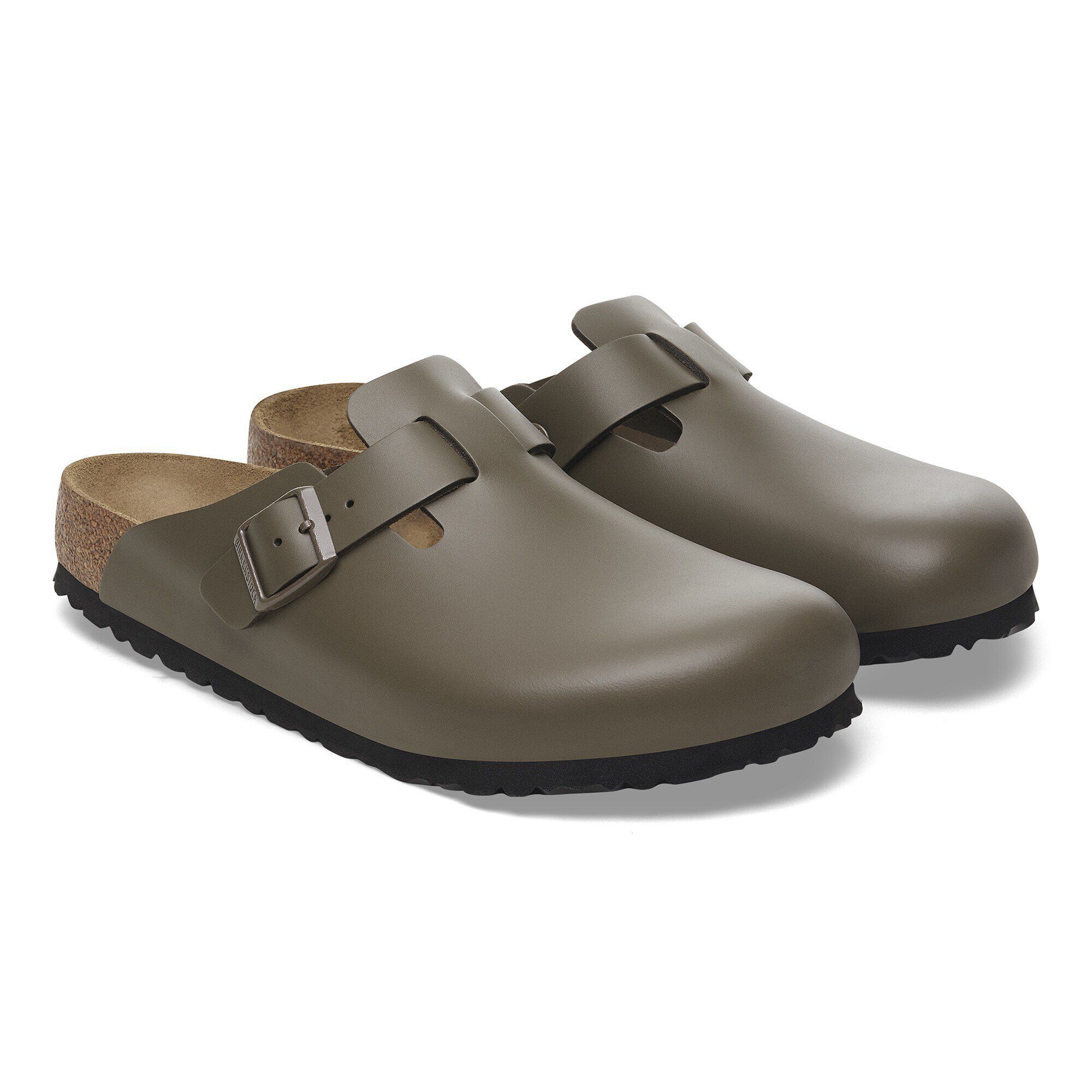 Boston Naturleder in Concrete Gray | BIRKENSTOCK Deutschland