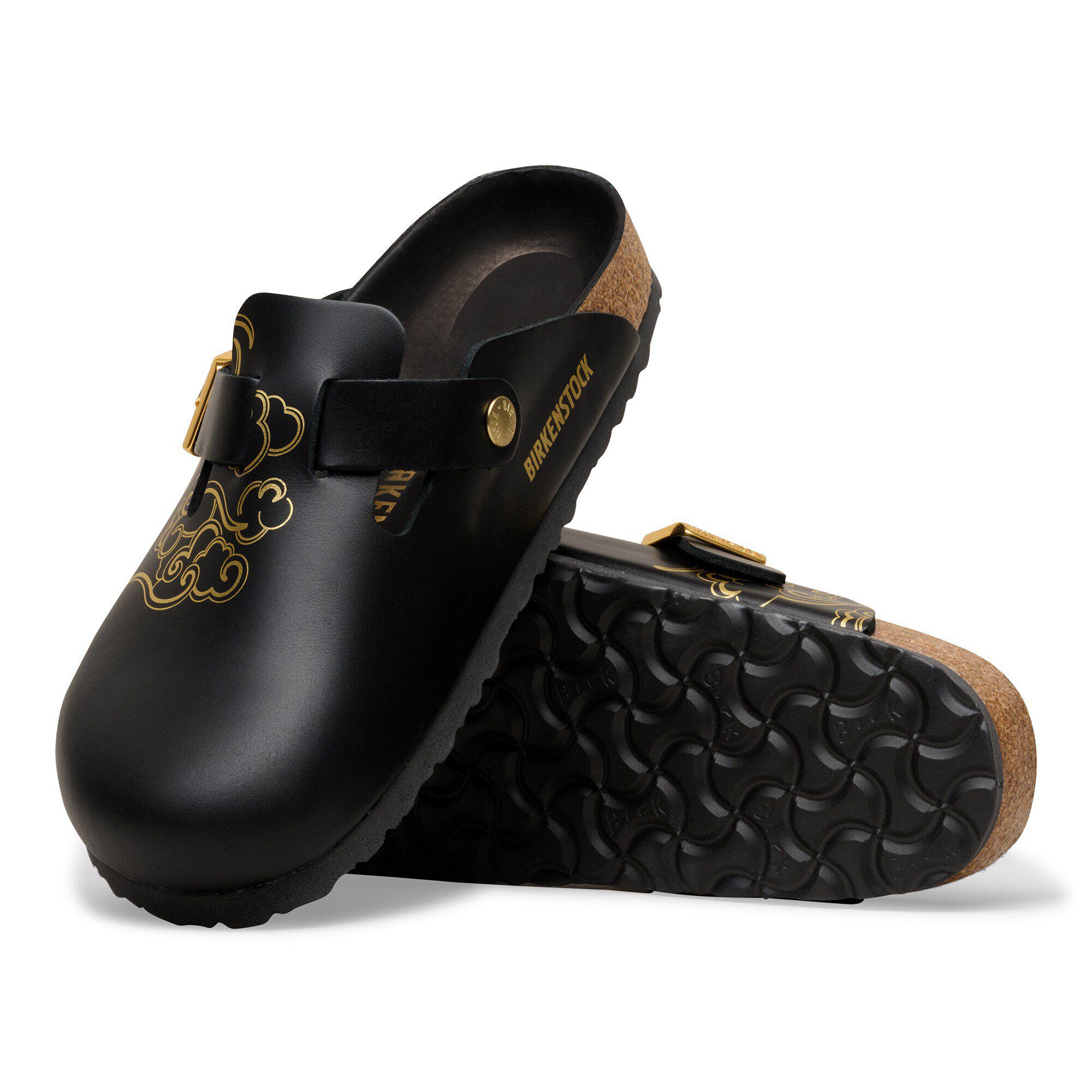 Boston Cuero natural with outer sole details