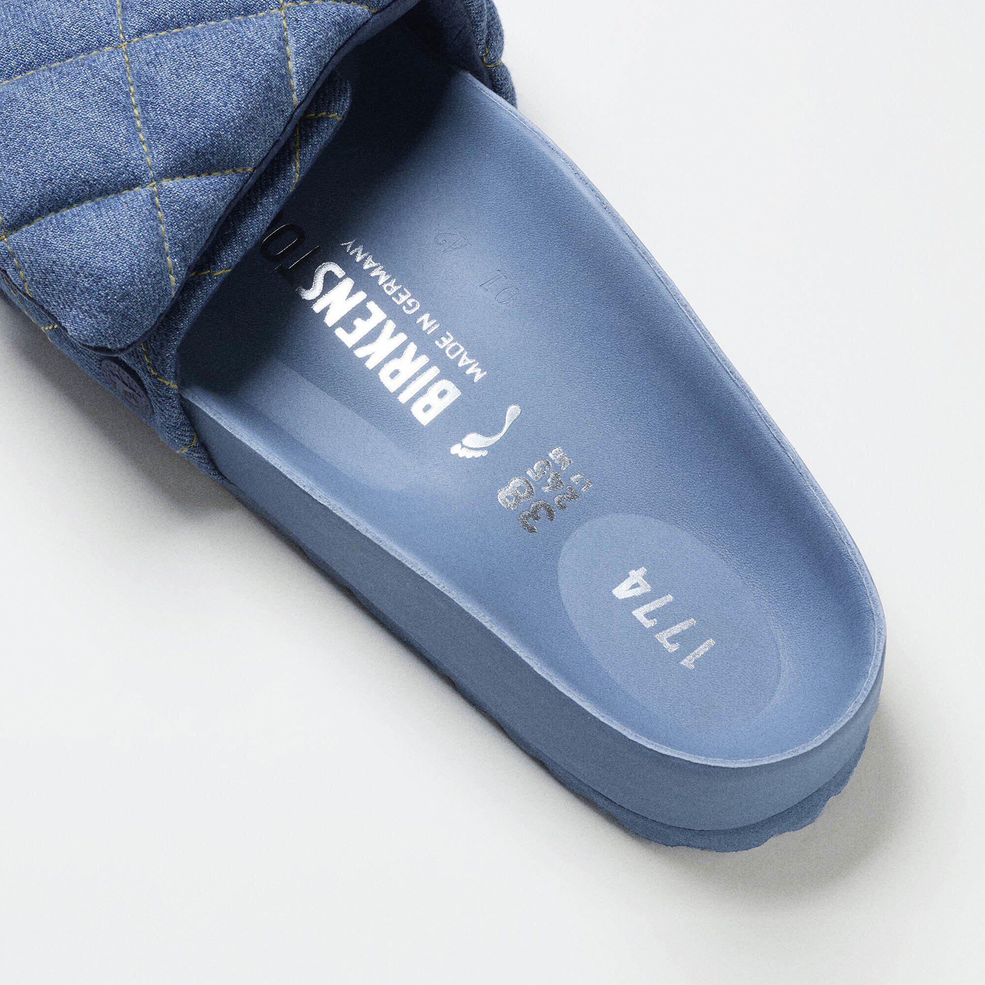 1774 Sylt Denim Natuurleer-vilt