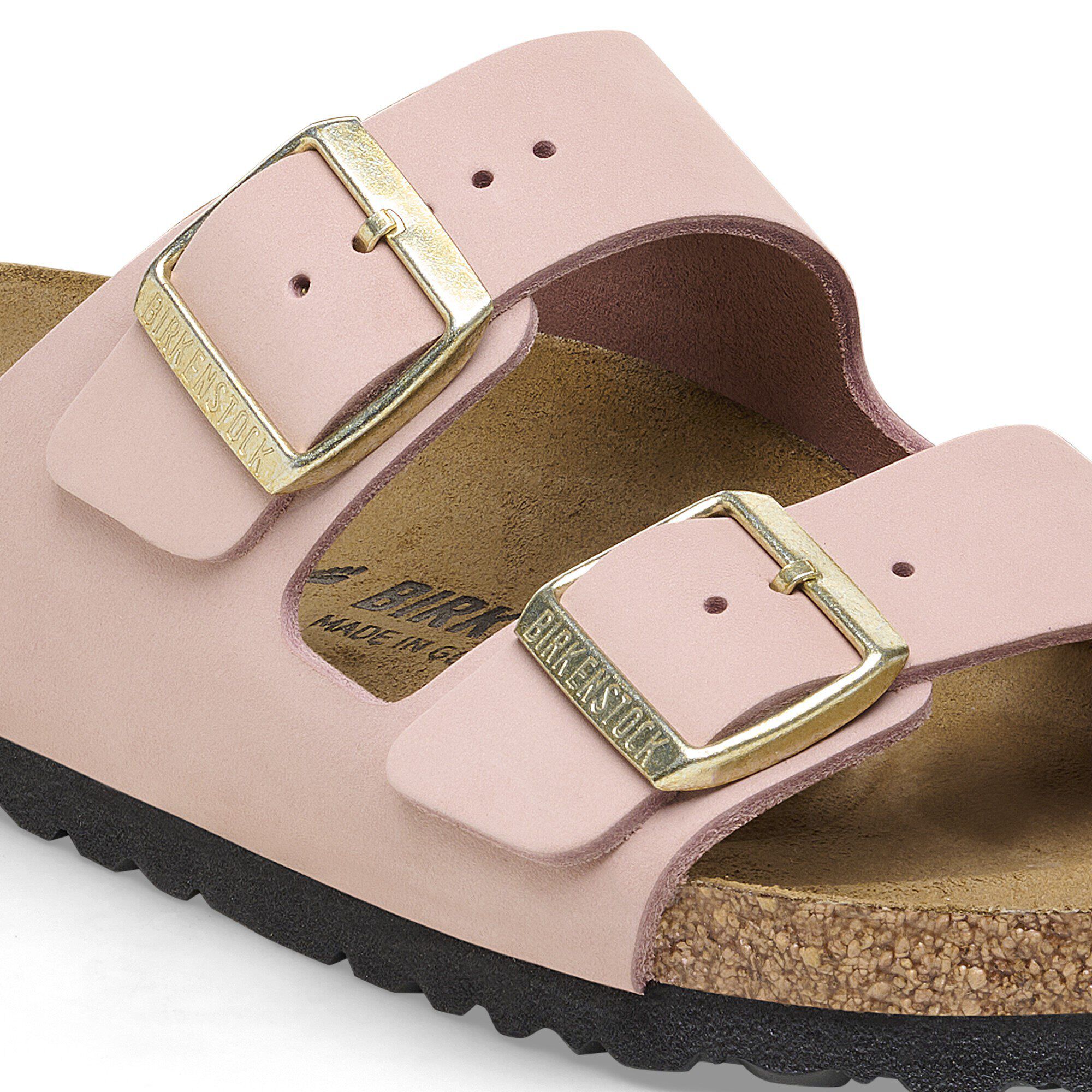 Arizona Nubuk Leather in Soft Pink | BIRKENSTOCK UAE