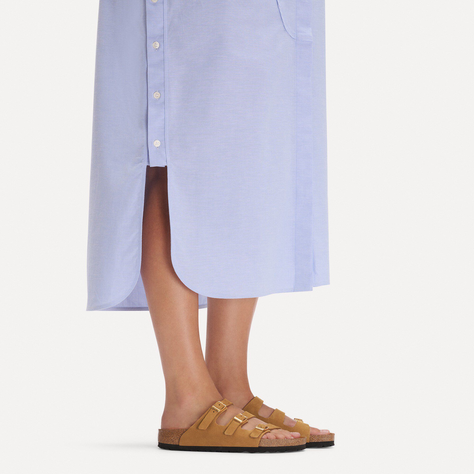 Florida Fresh Nubuk Leather with a female model