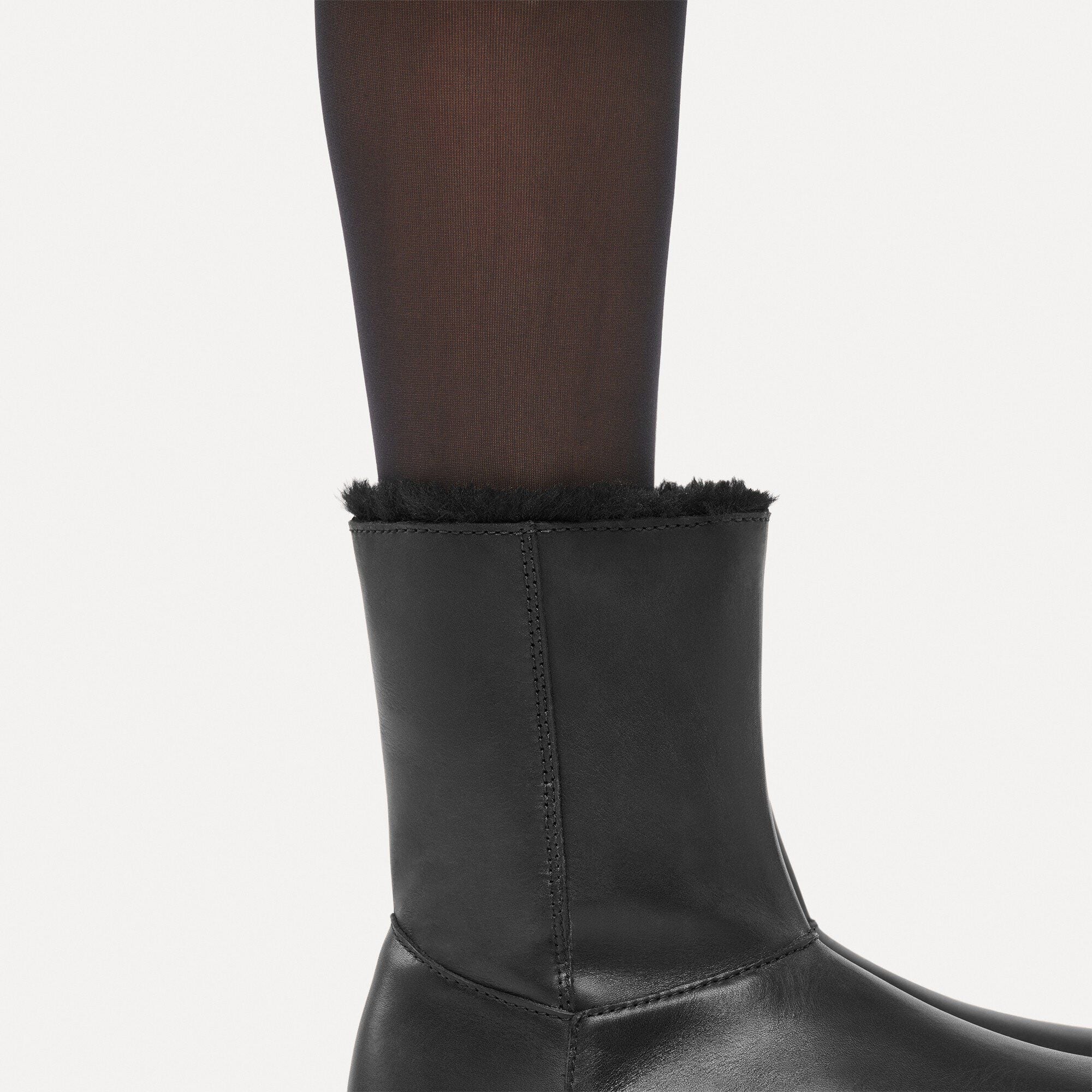   Close-up with a female model