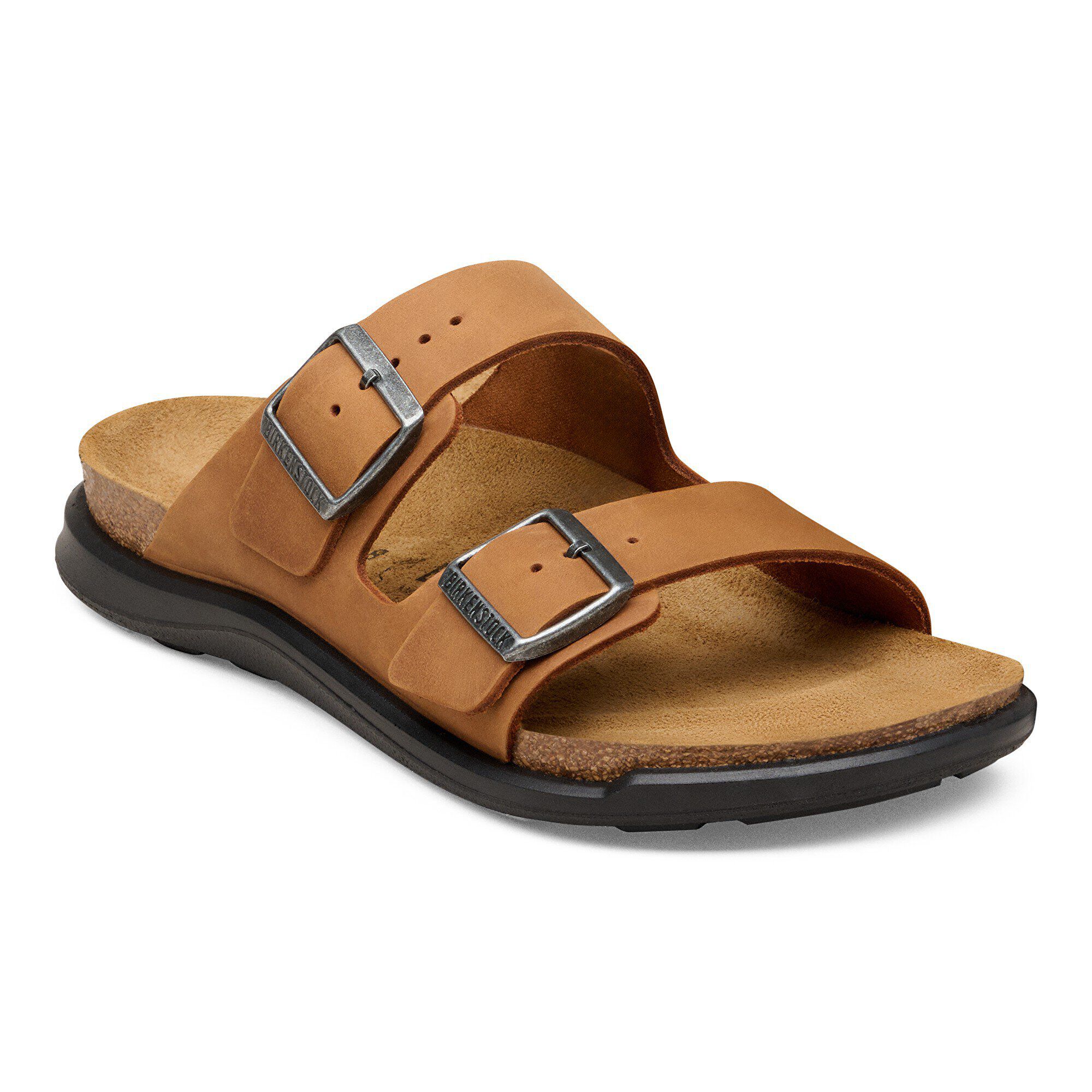 Arizona Crosstown Waxy Leather in Color Cognac | BIRKENSTOCK Denmark