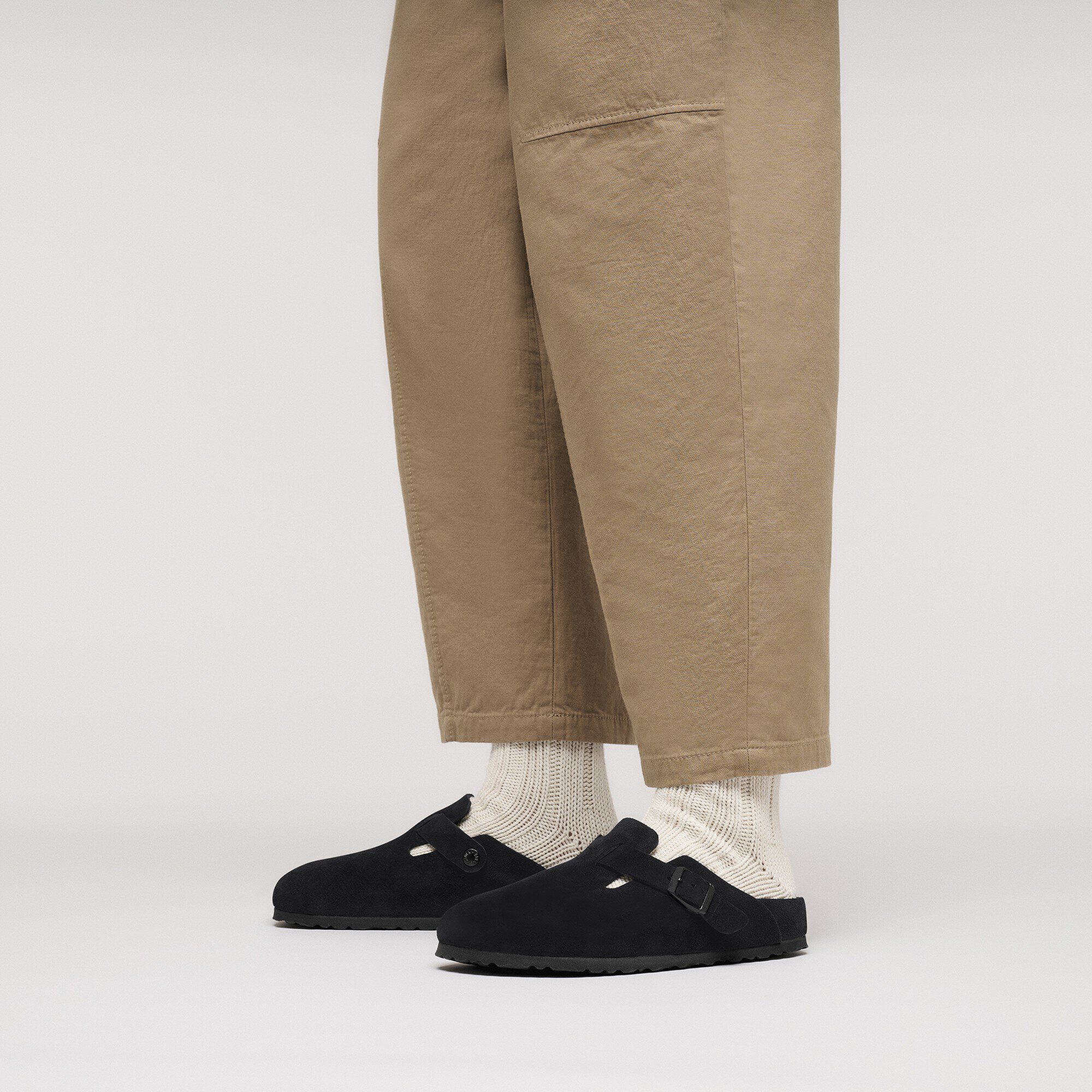 Boston BS Suede Leather