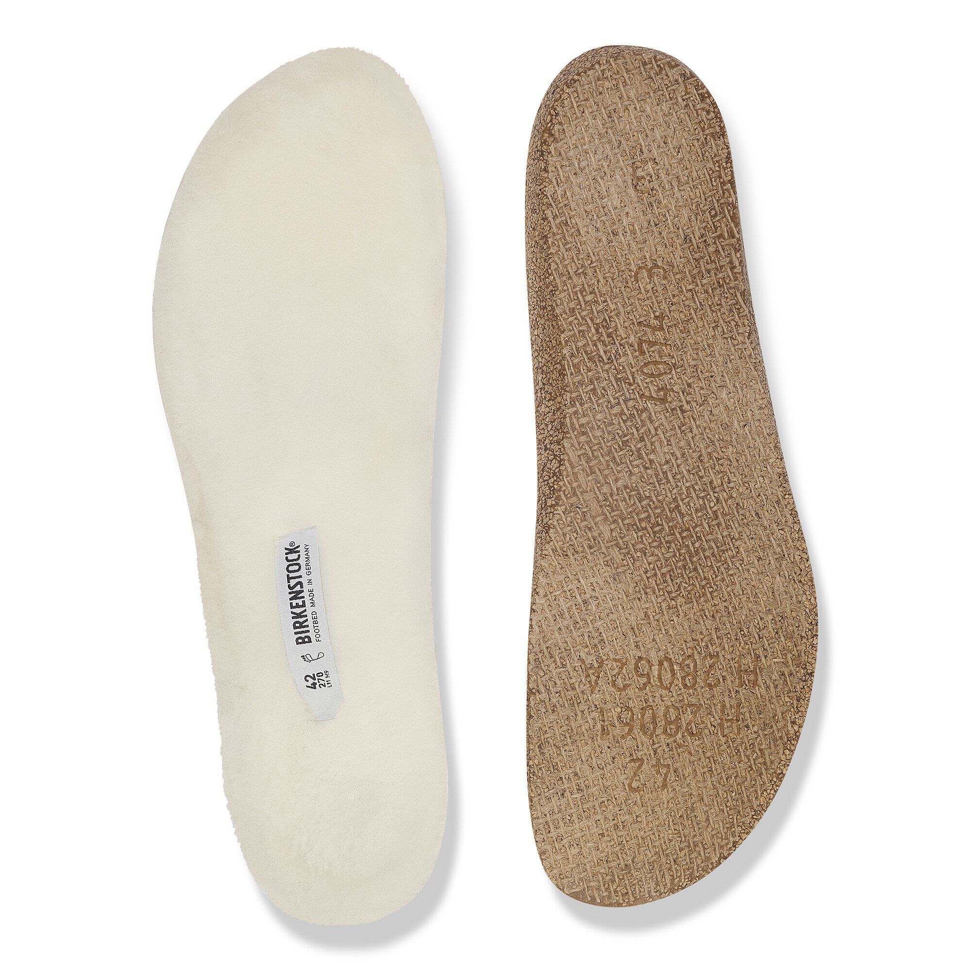 Ersatzfu&szlig;bett Wolle Close-up view showing material detail