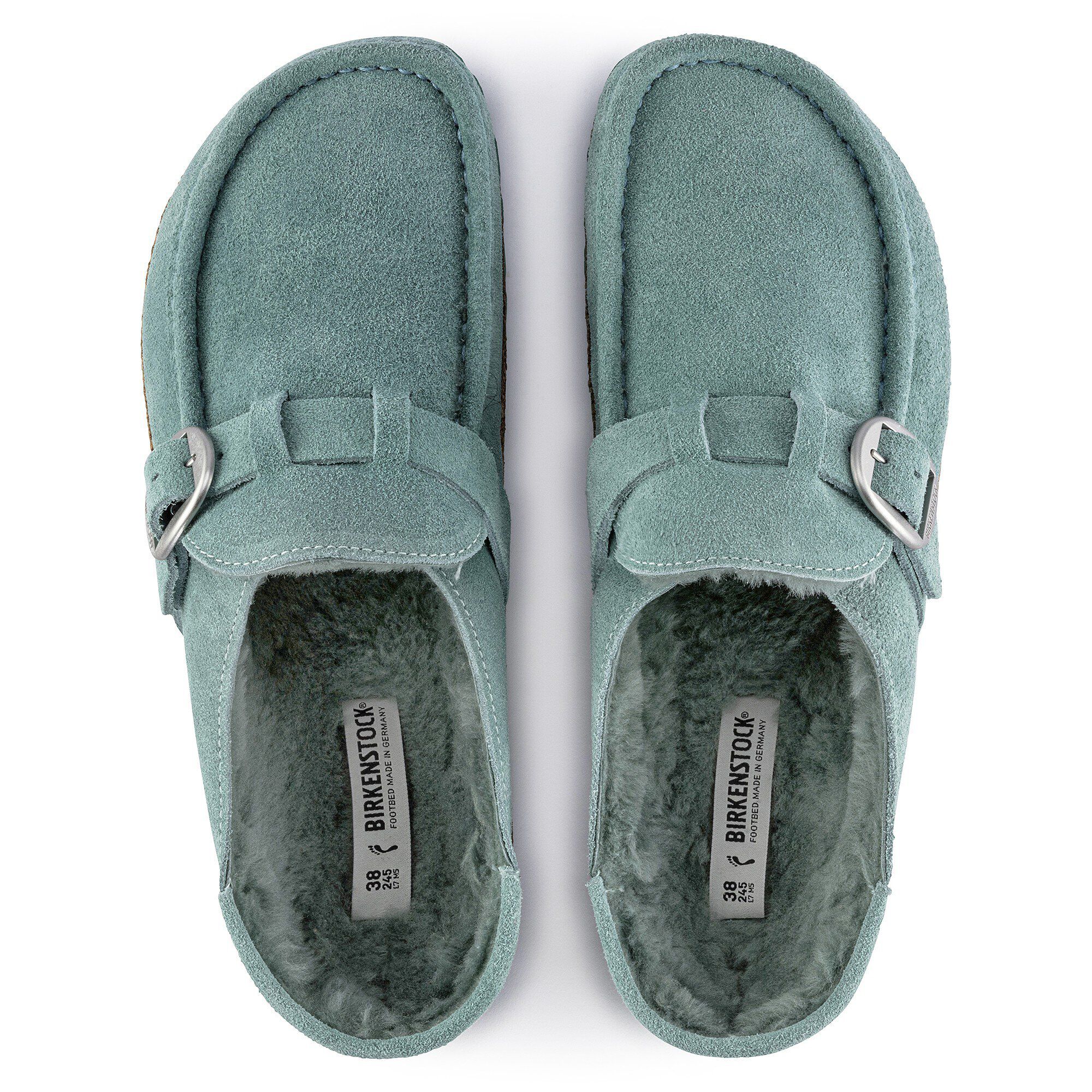 Buckley Shearling Suede Leather