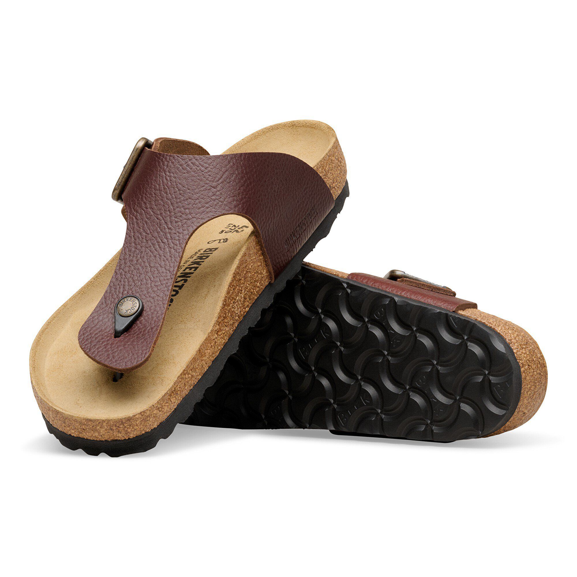 Ramses Wire Buckle Natural Leather with outer sole details