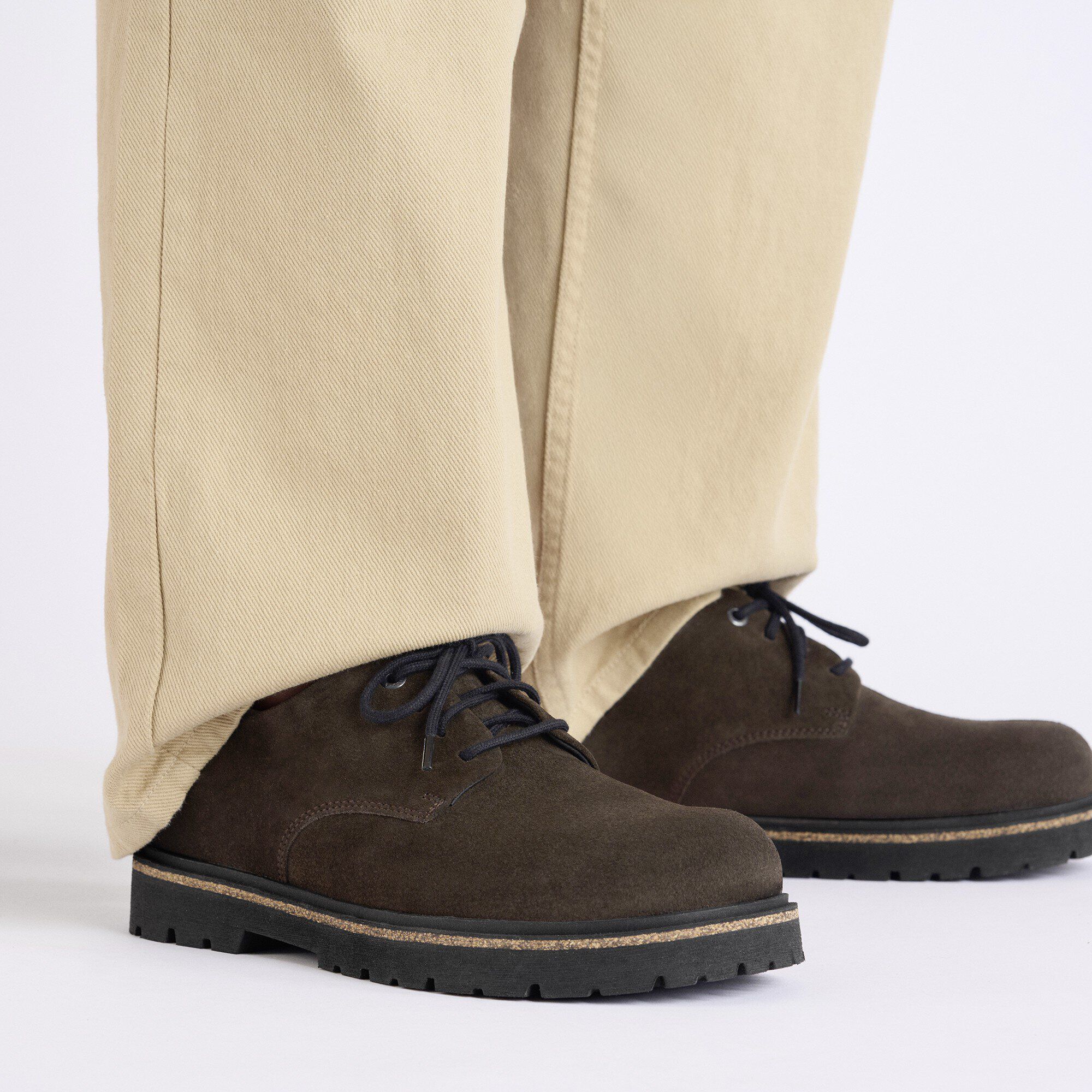 Highwood Lace Low Veloursleder