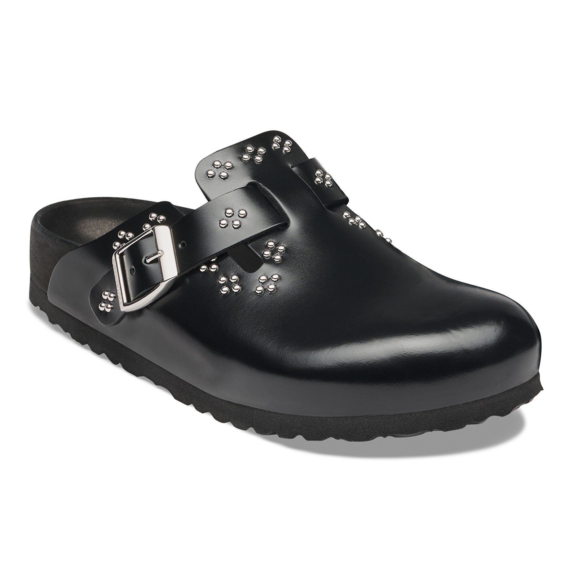Boston Rivet Border Small Natural Leather - main image
