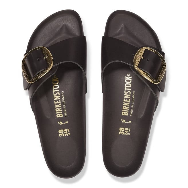 مدريد إبزيم كبير جلد طبيعي لامع مدريد إبزيم كبير جلد طبيعي لامع