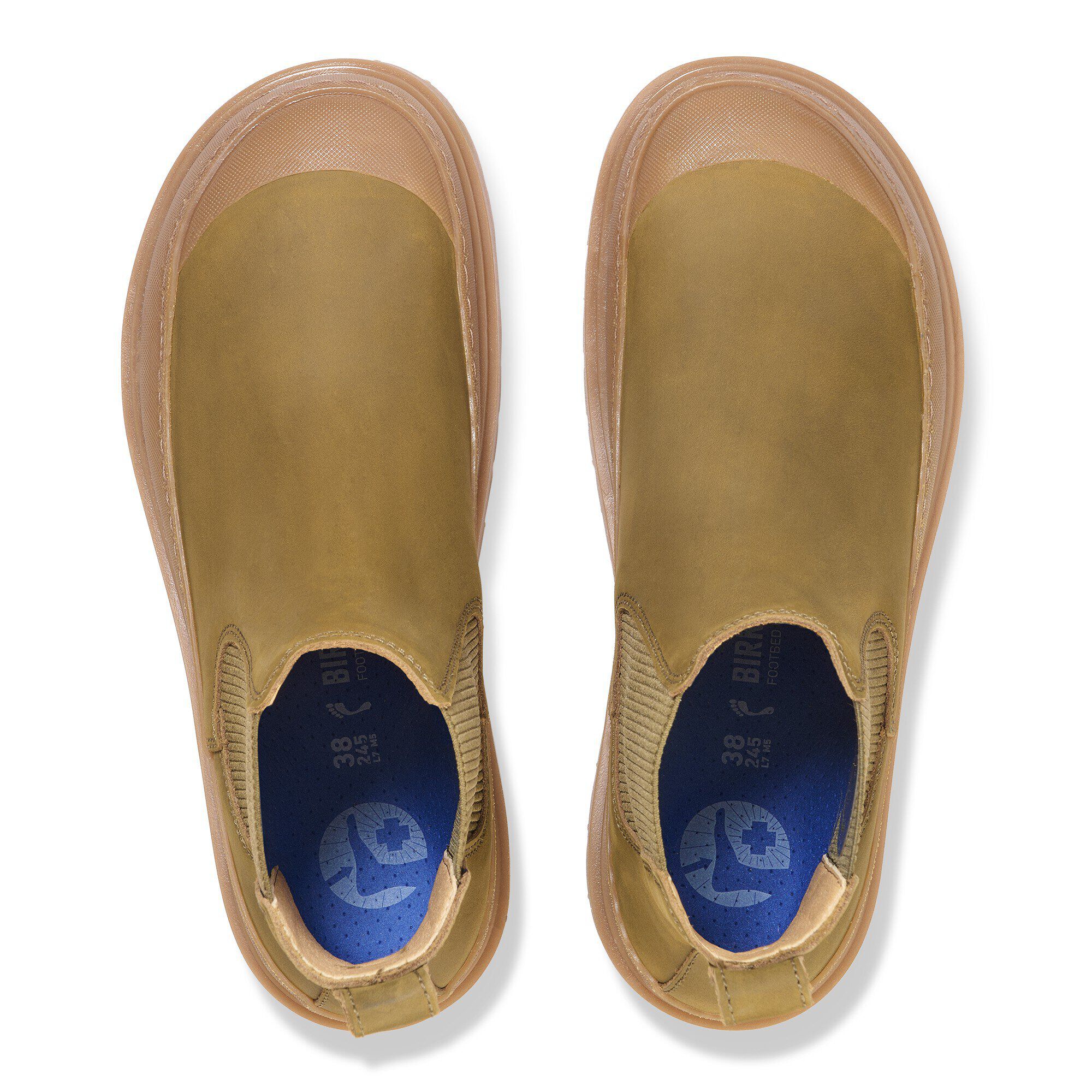 Prescott Slip On Women Natural Leather Oiled