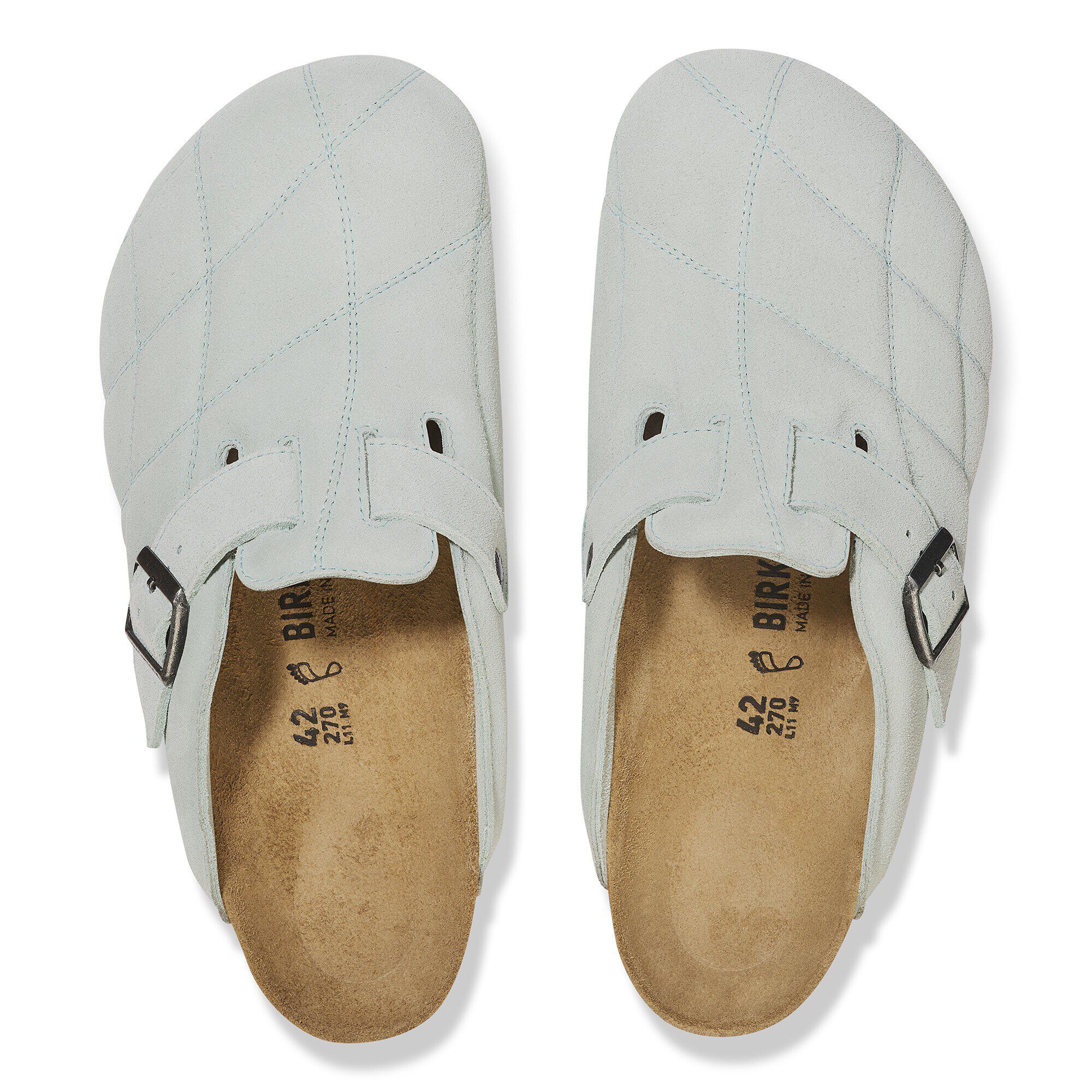 Boston Quilted Suede Leather