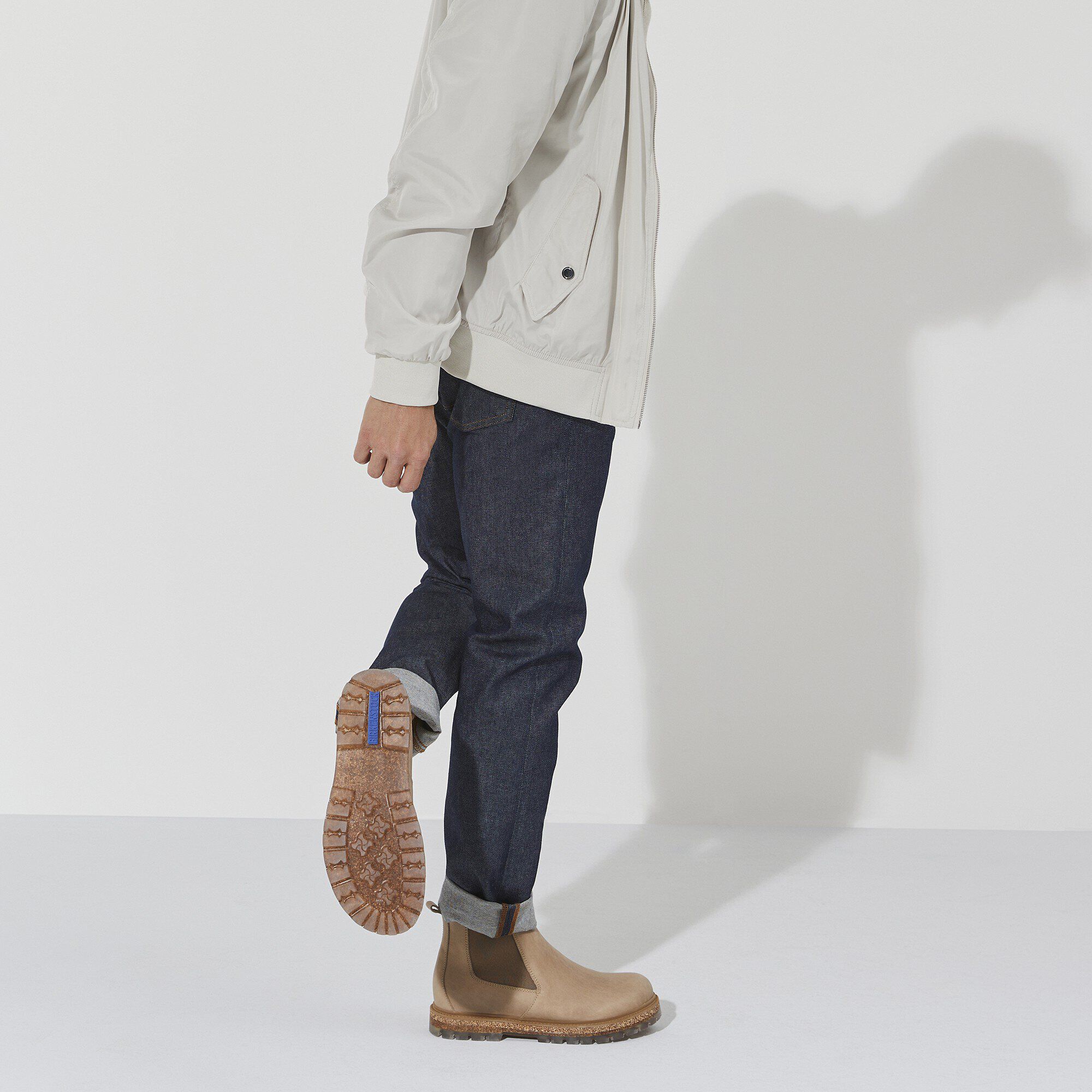   Close-up with a male model