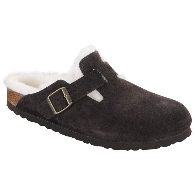 Boston Shearling Suede Leather
