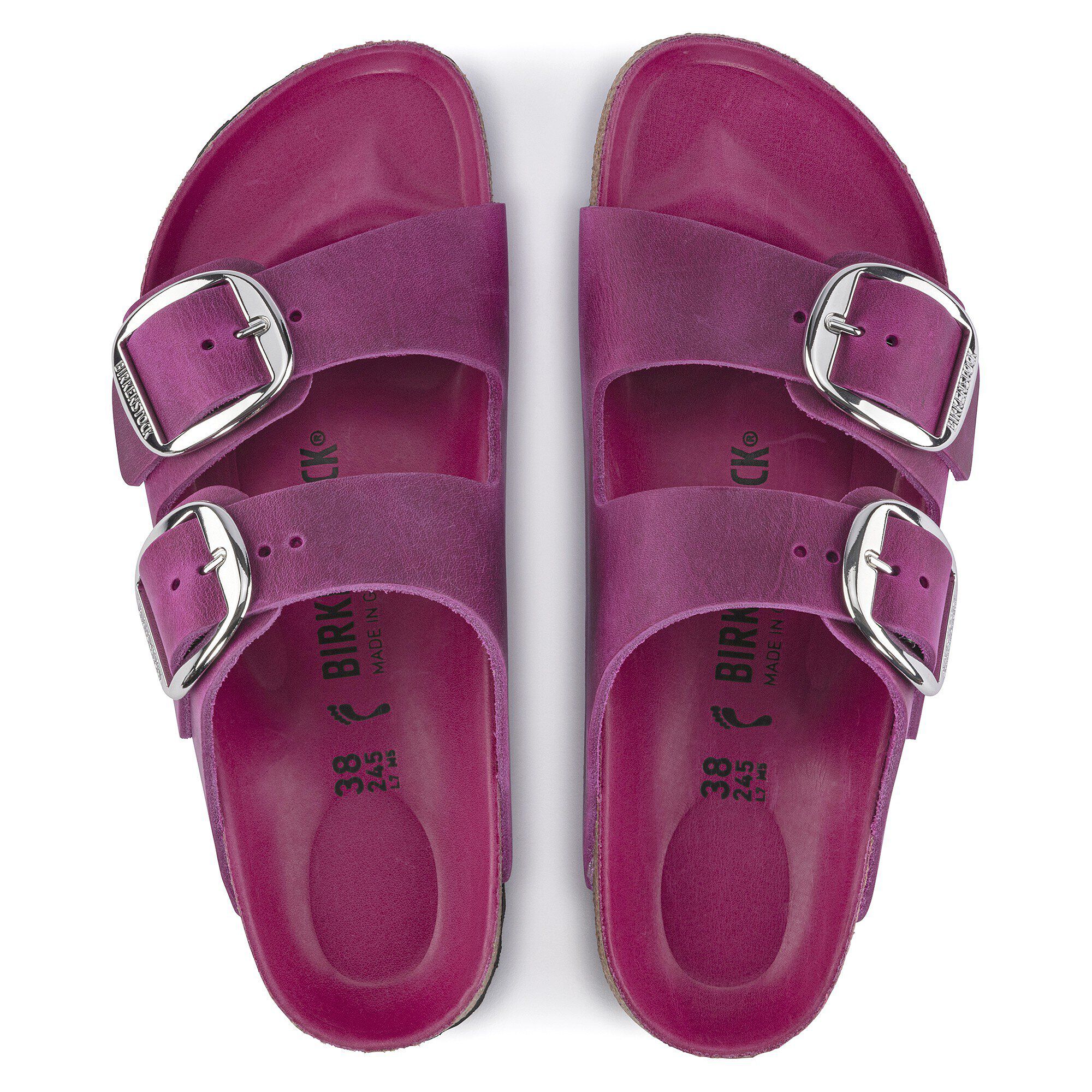 أريزونا إبزيم كبير جلد معزز بالزيوت