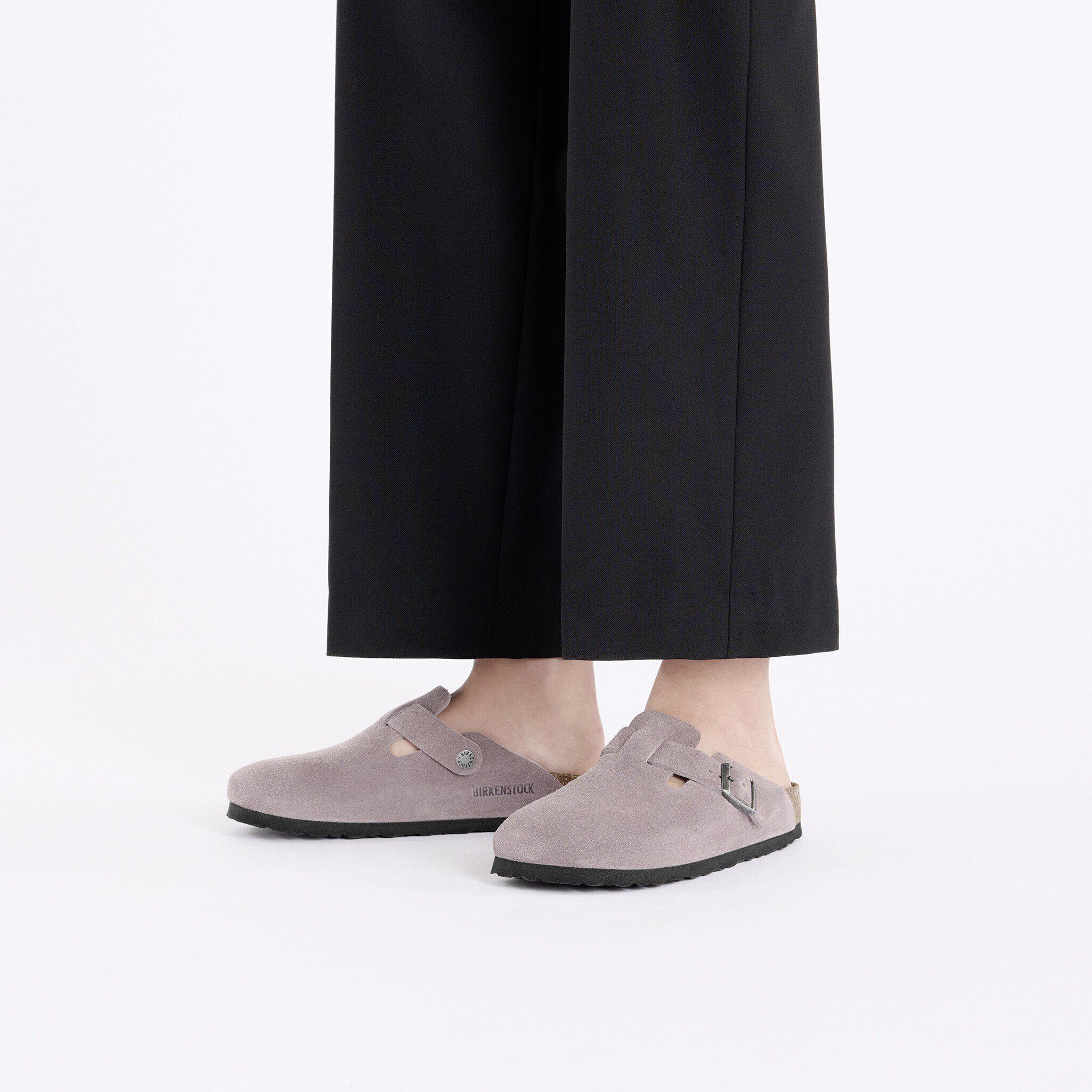 Boston Soft Footbed Suede Leather