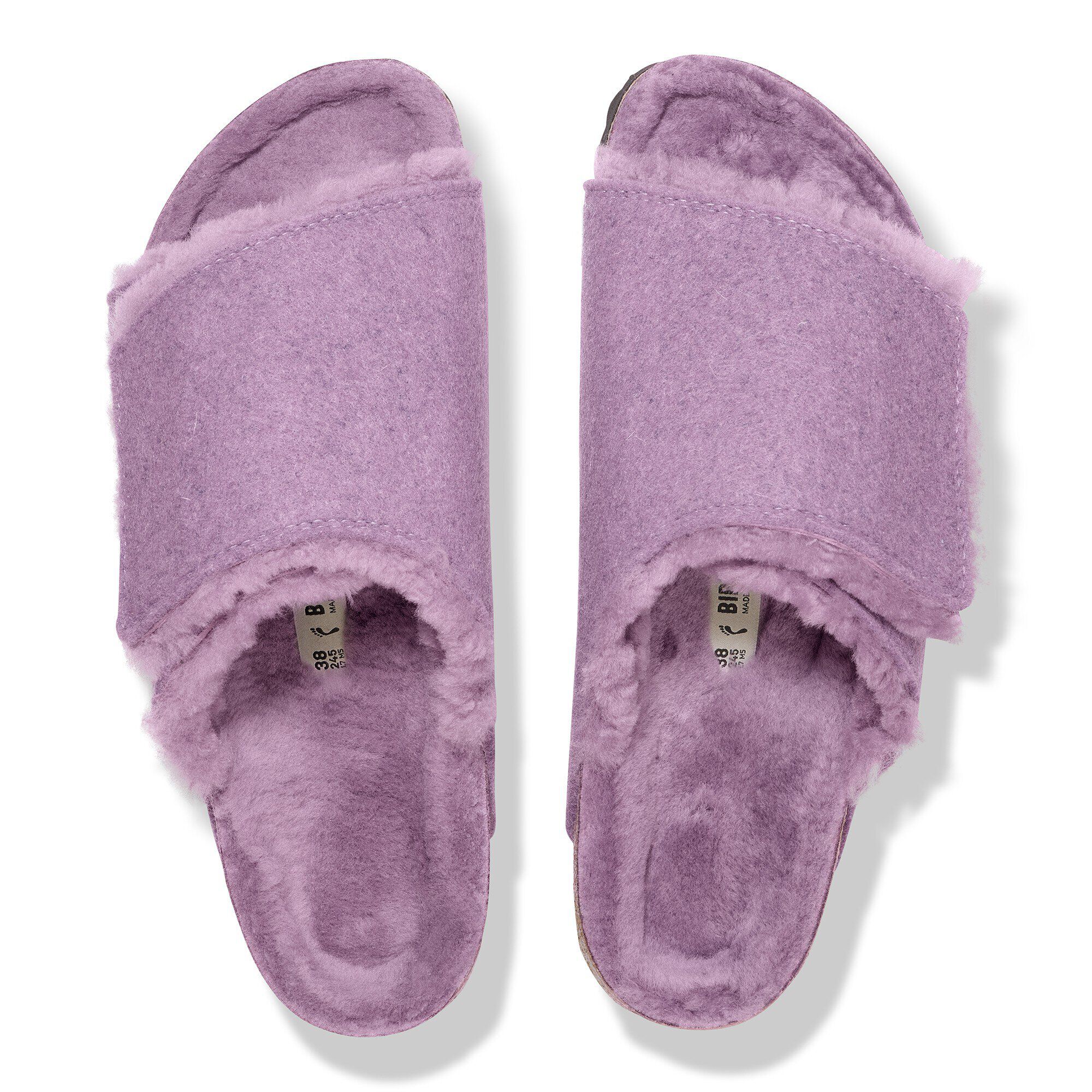 Solana Shearling Feutre de laine - a top view