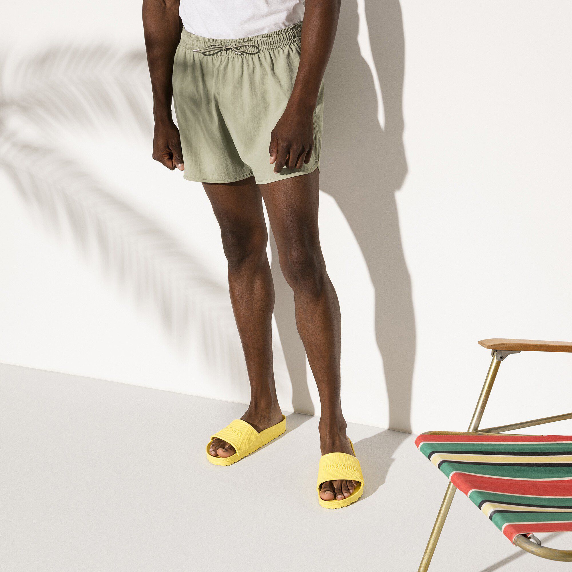   Close-up with a male model