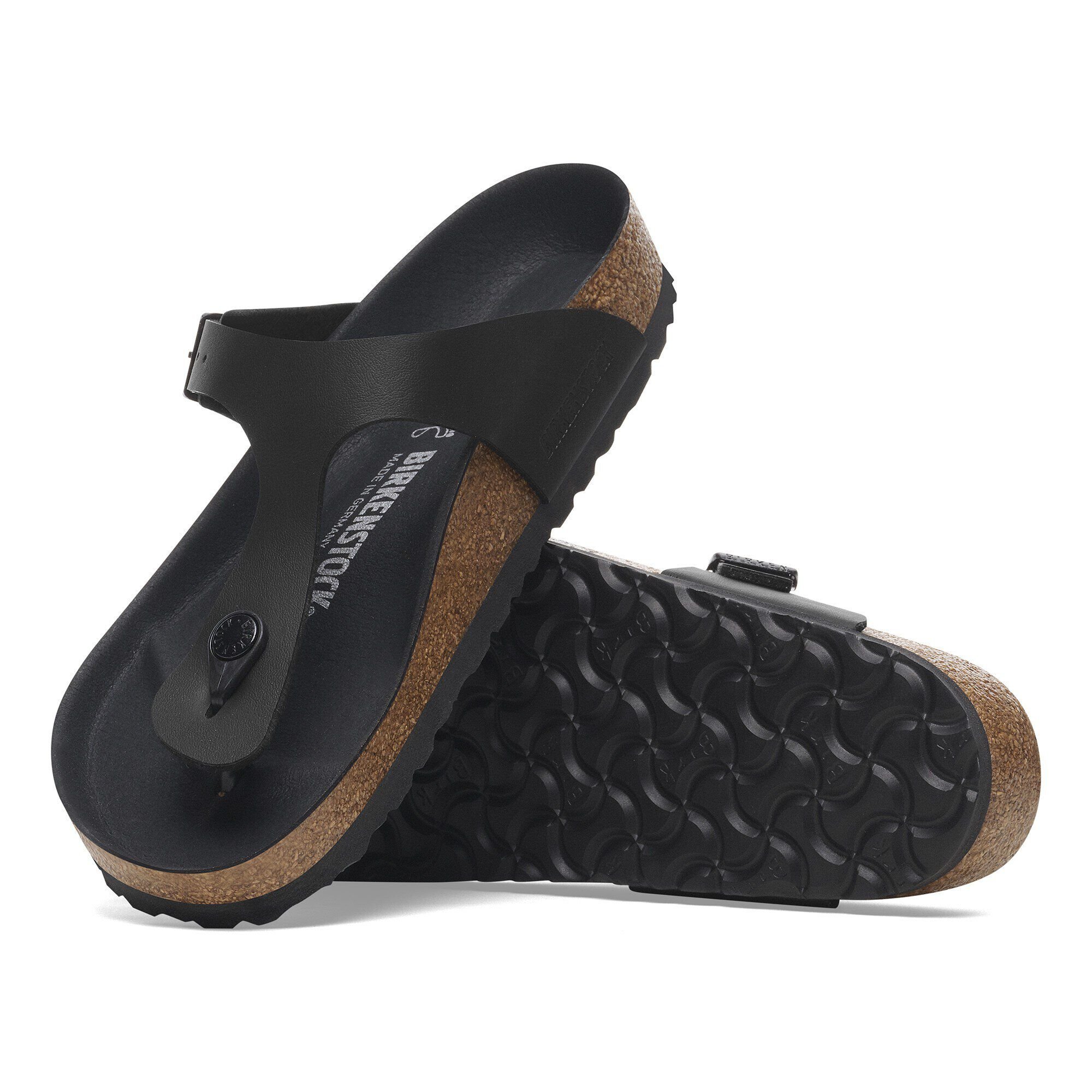 BIRKENSTOCK Gizeh BS サンダル 43 ブラック Birkenstock Gizeh Birkibuc Sandals in Black | Palmetto Moon