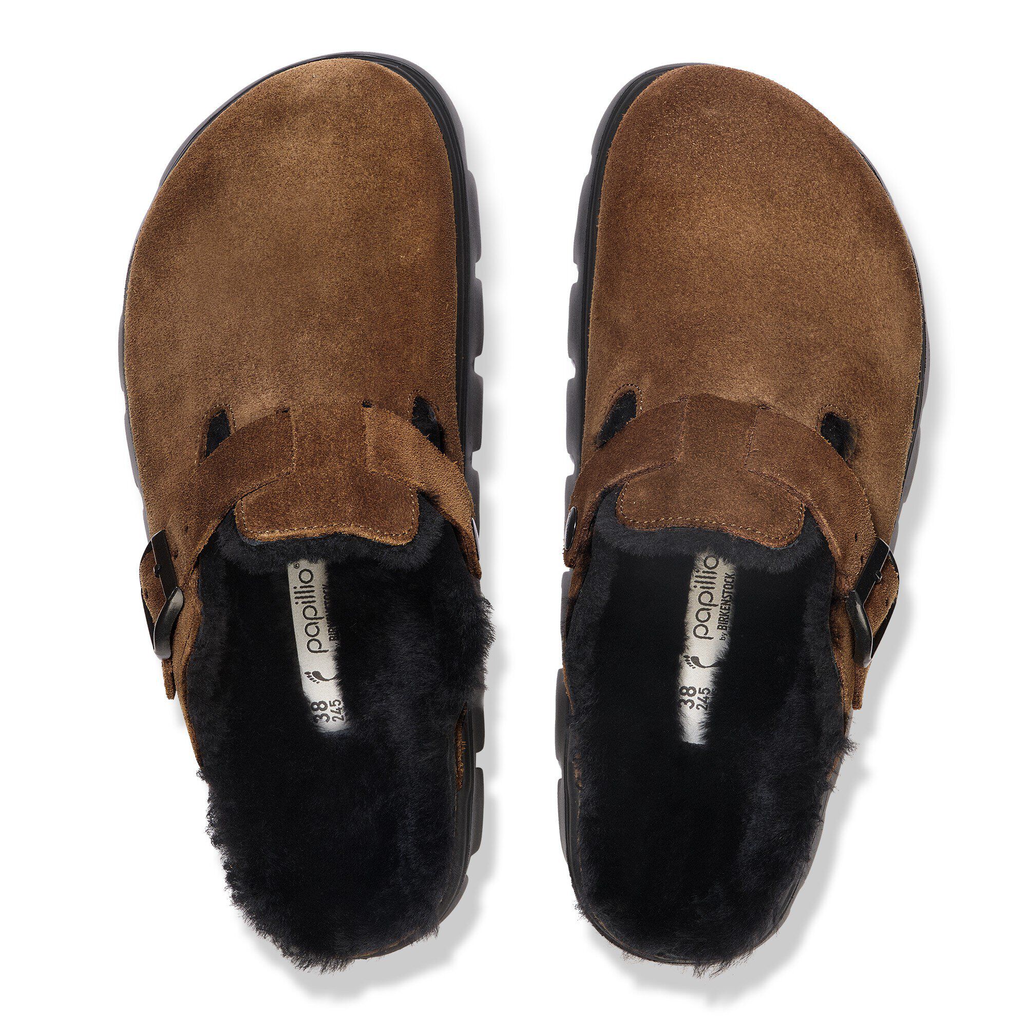 Boston PAP Chunky Shearling Veloursleder