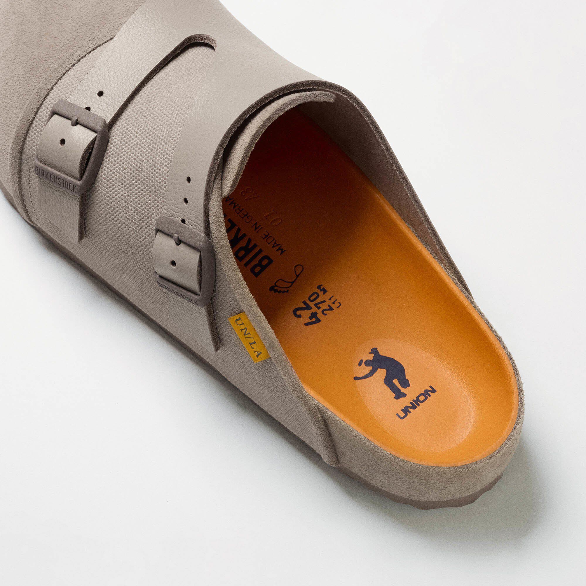 UNION Bimshire Natural Leather/Suede/Textile Close-up view showing material detail