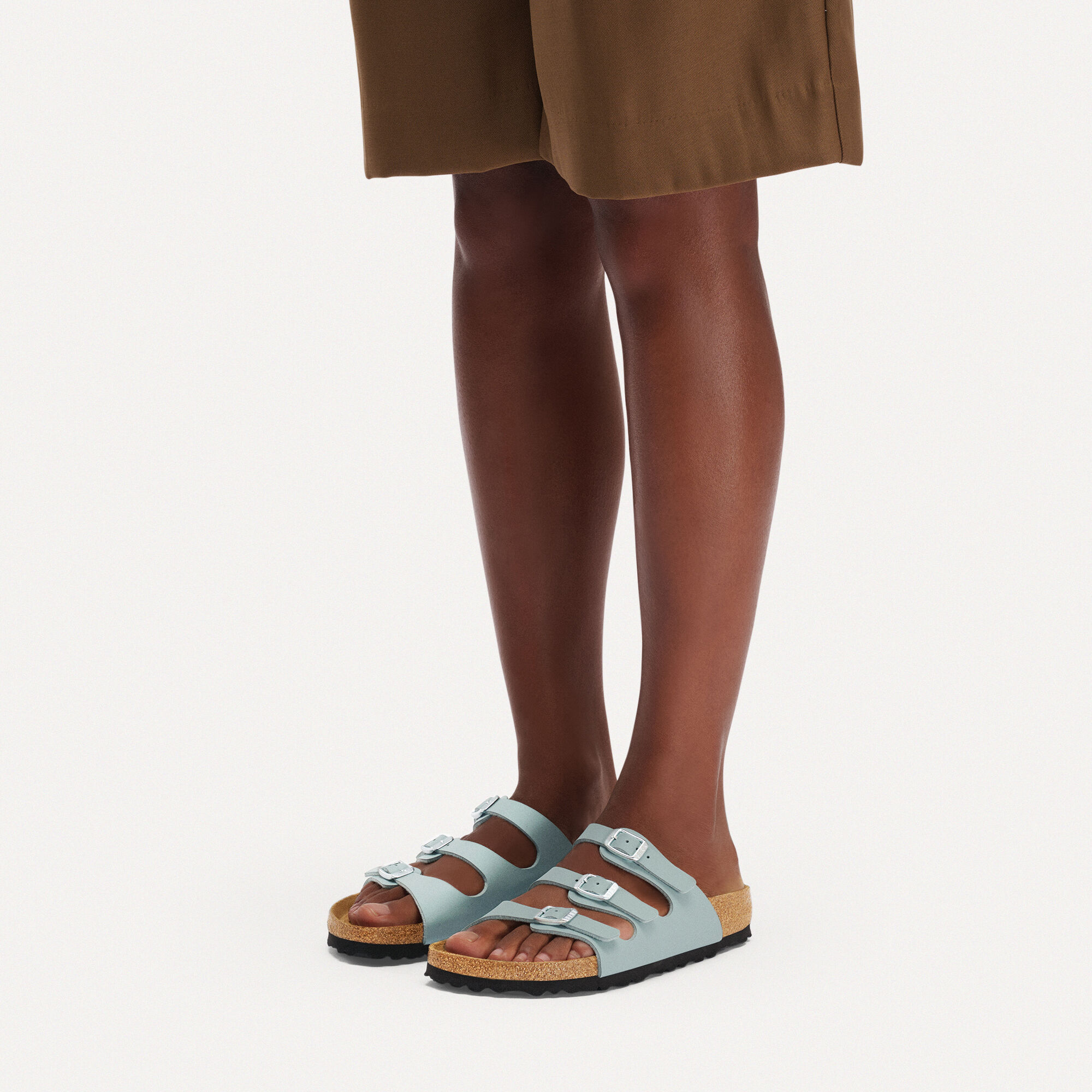 Florida Birko-Flor with a female model