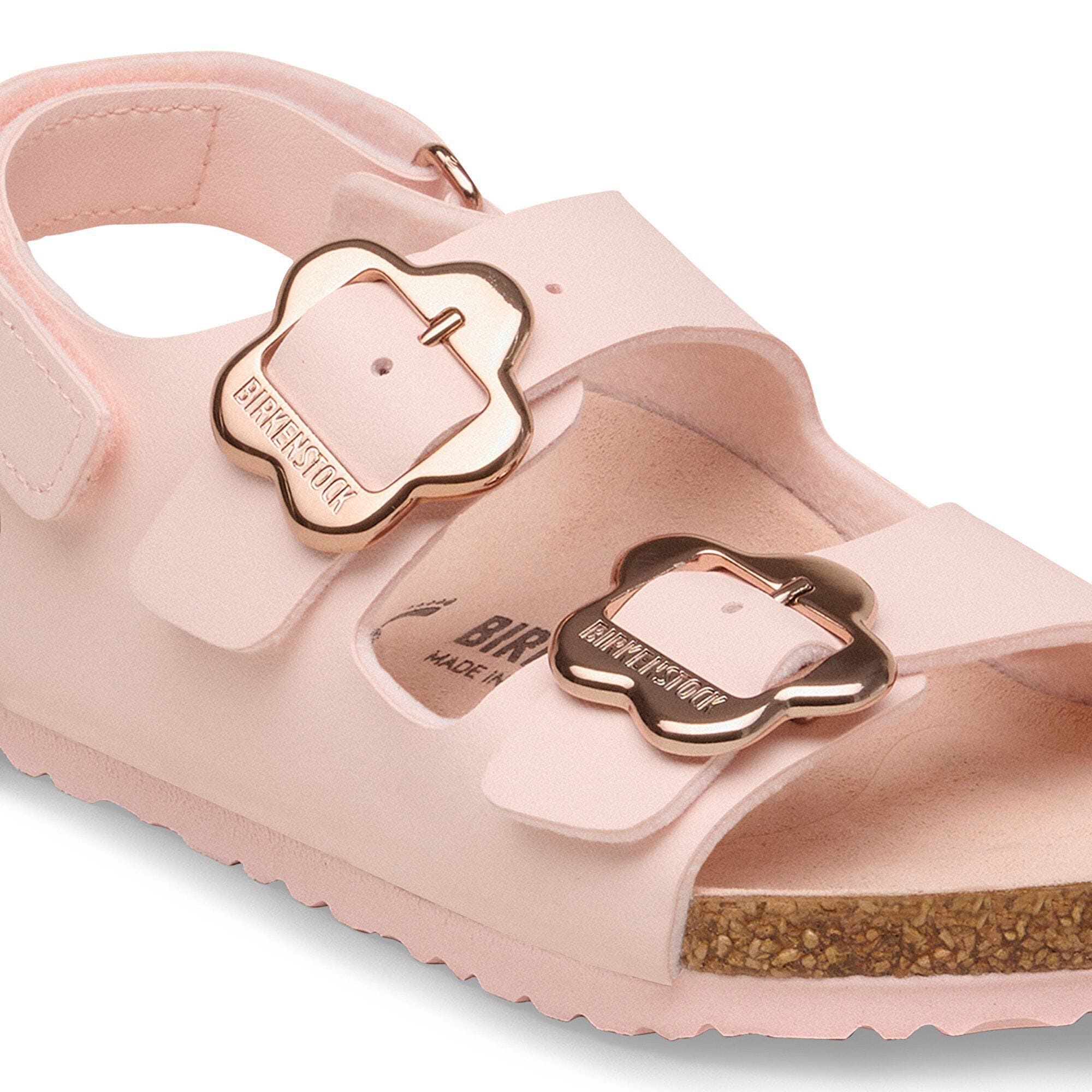 Milano Flower Buckle Kids Birko-Flor